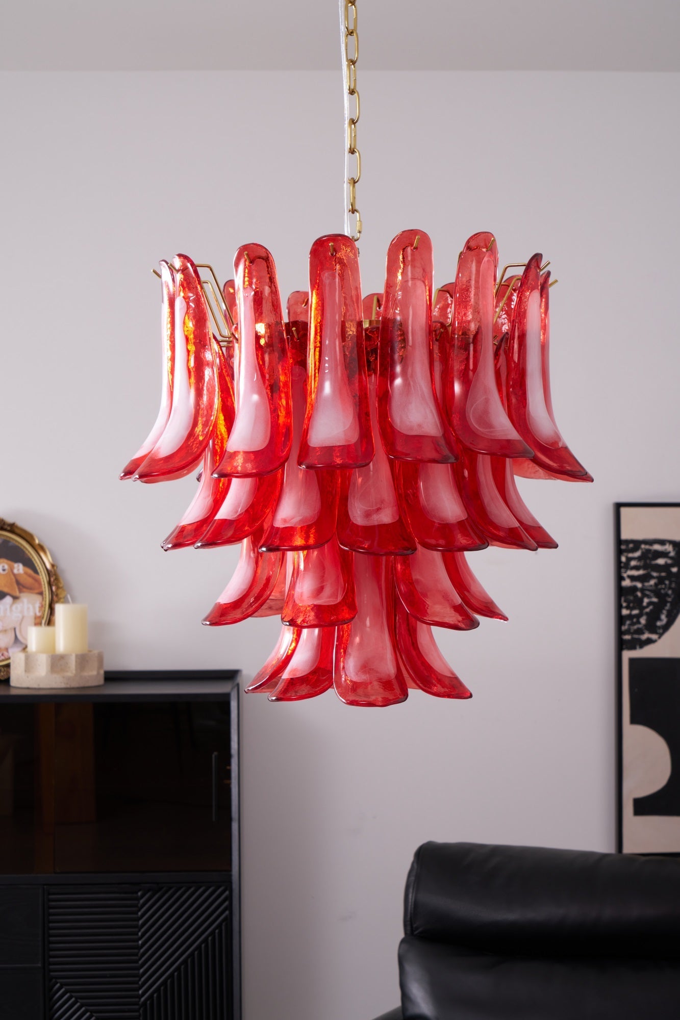 Fiametta Murano Glass Chandelier - YIOSI