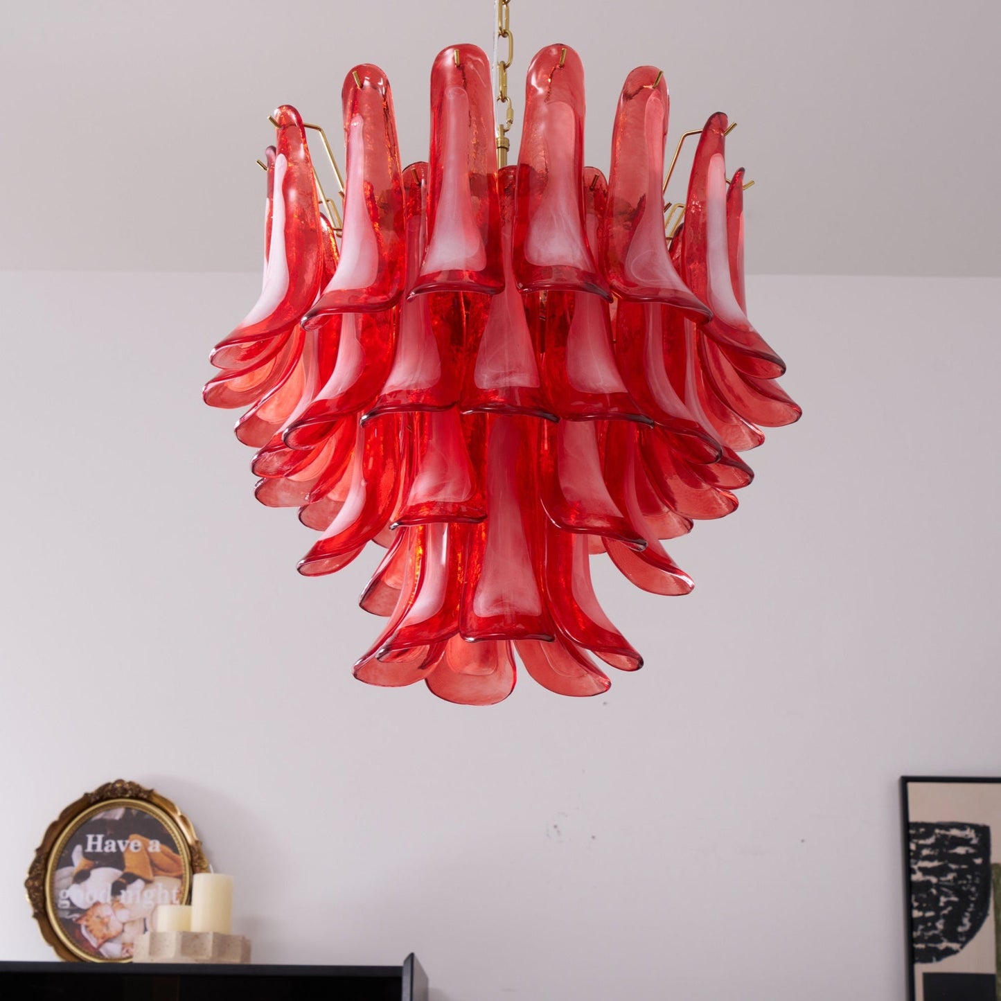 Fiametta Murano Glass Chandelier - YIOSI