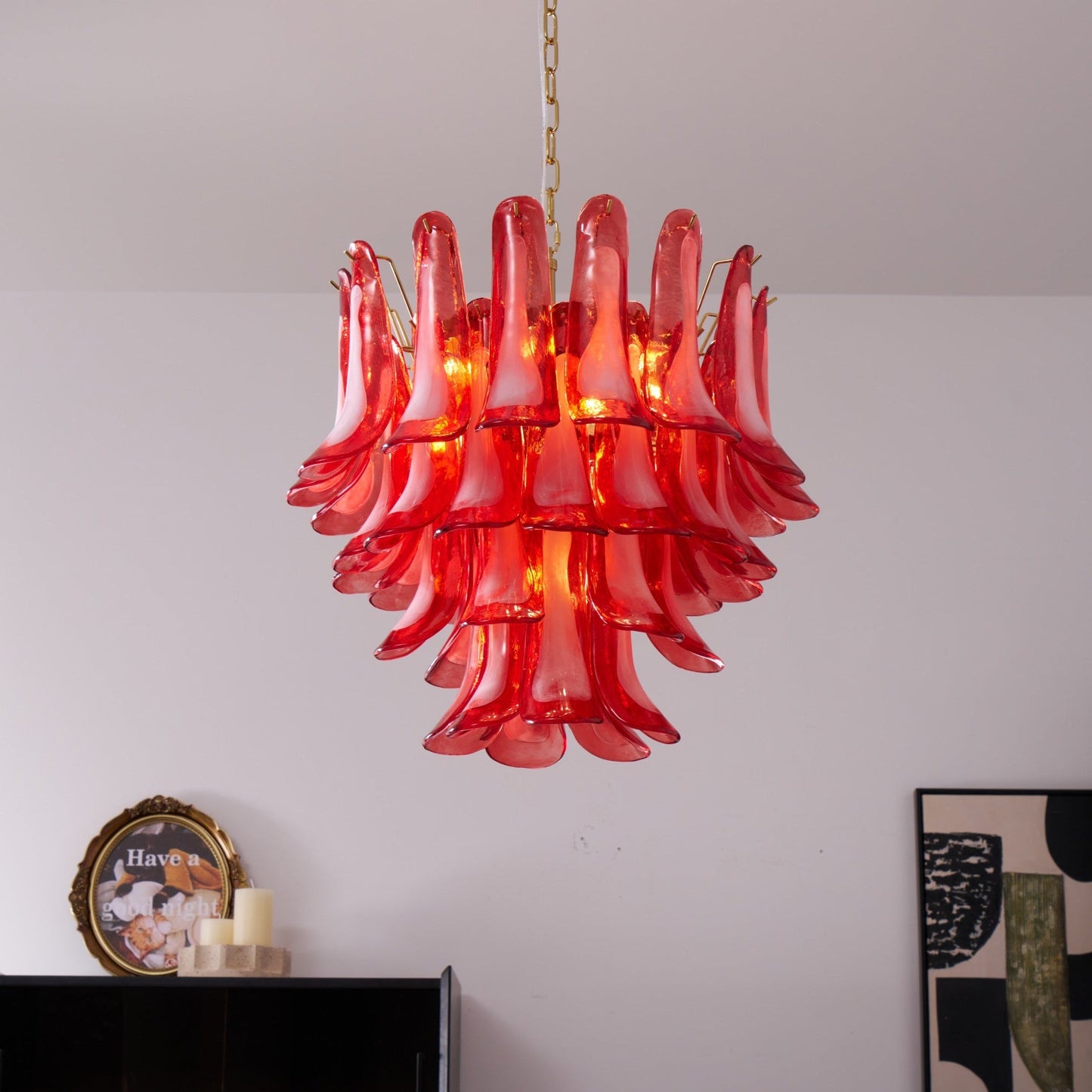 Fiametta Murano Glass Chandelier - YIOSI
