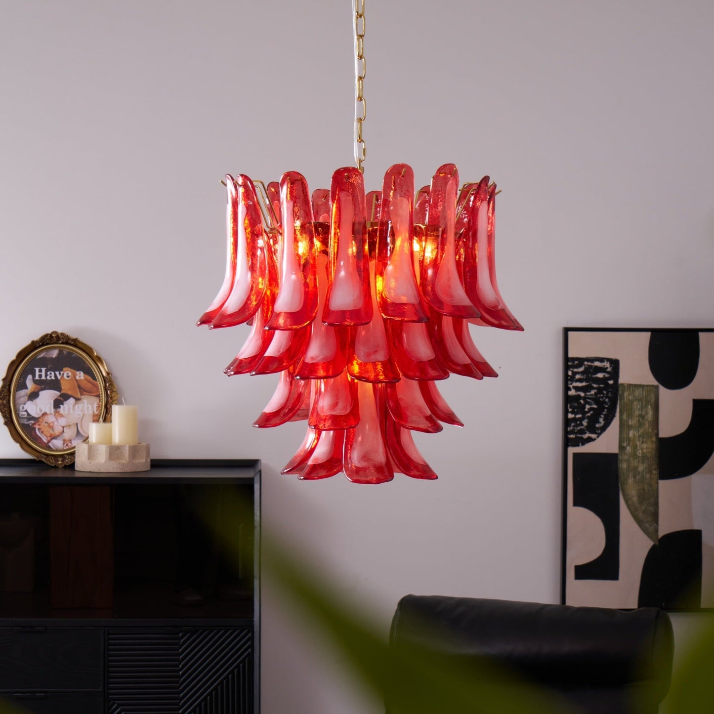 Fiametta Murano Glass Chandelier - YIOSI