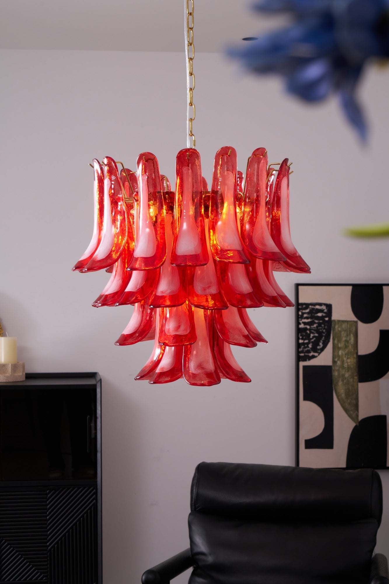 Fiametta Murano Glass Chandelier - YIOSI