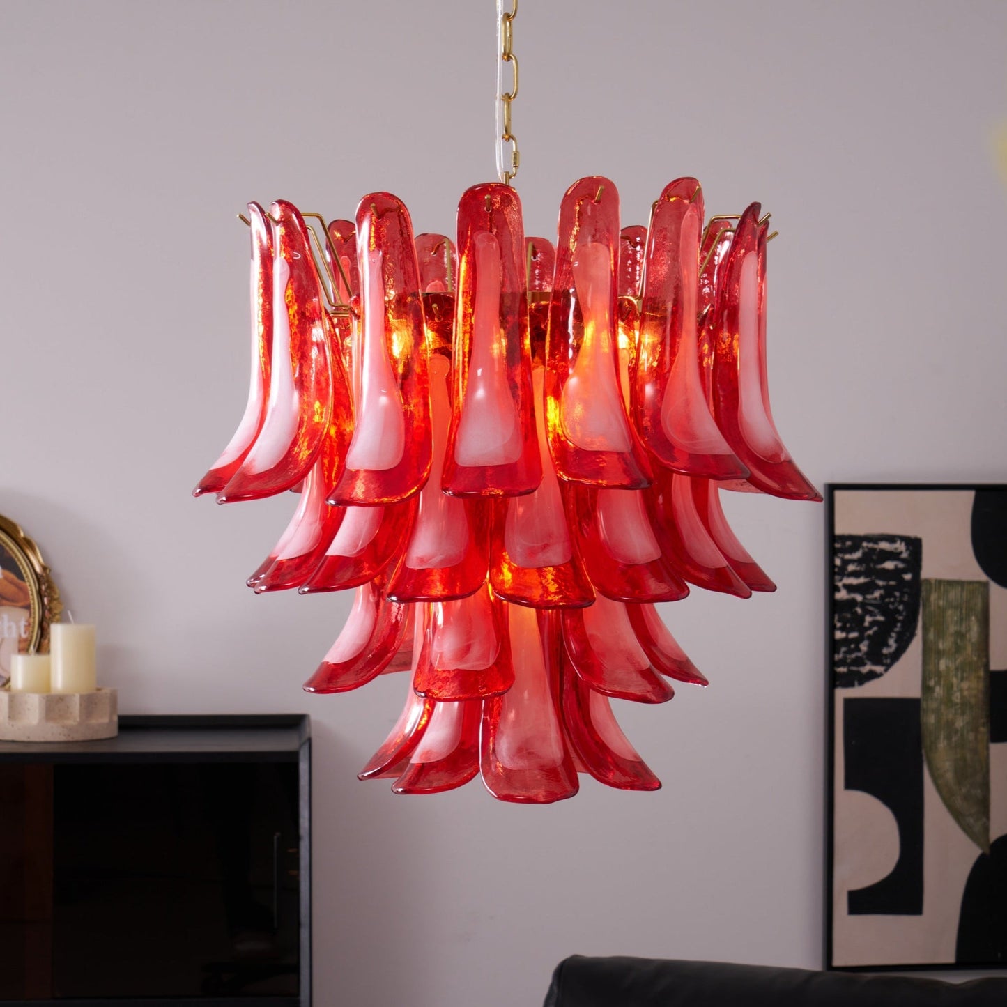 Fiametta Murano Glass Chandelier - YIOSI