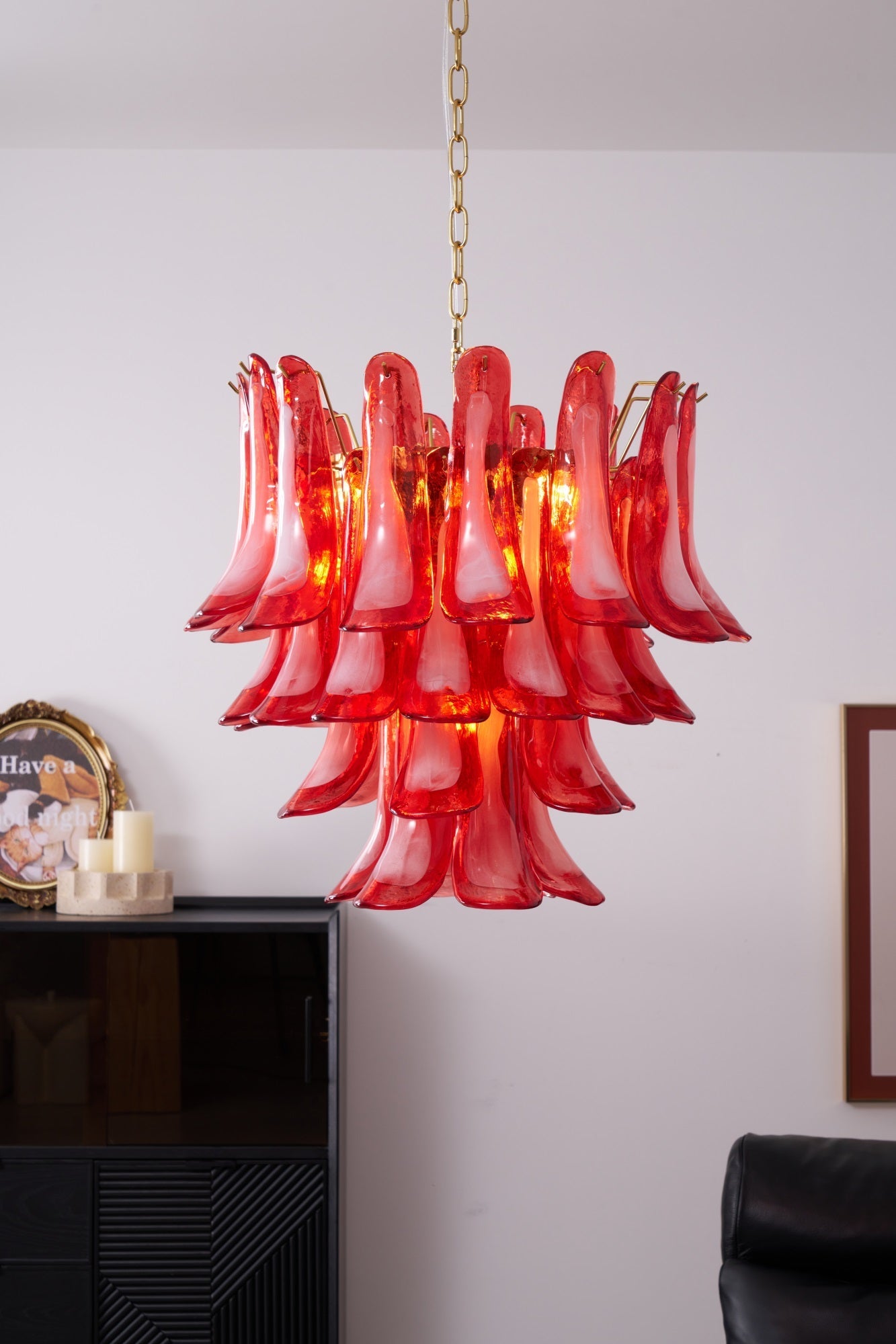 Fiametta Murano Glass Chandelier - YIOSI