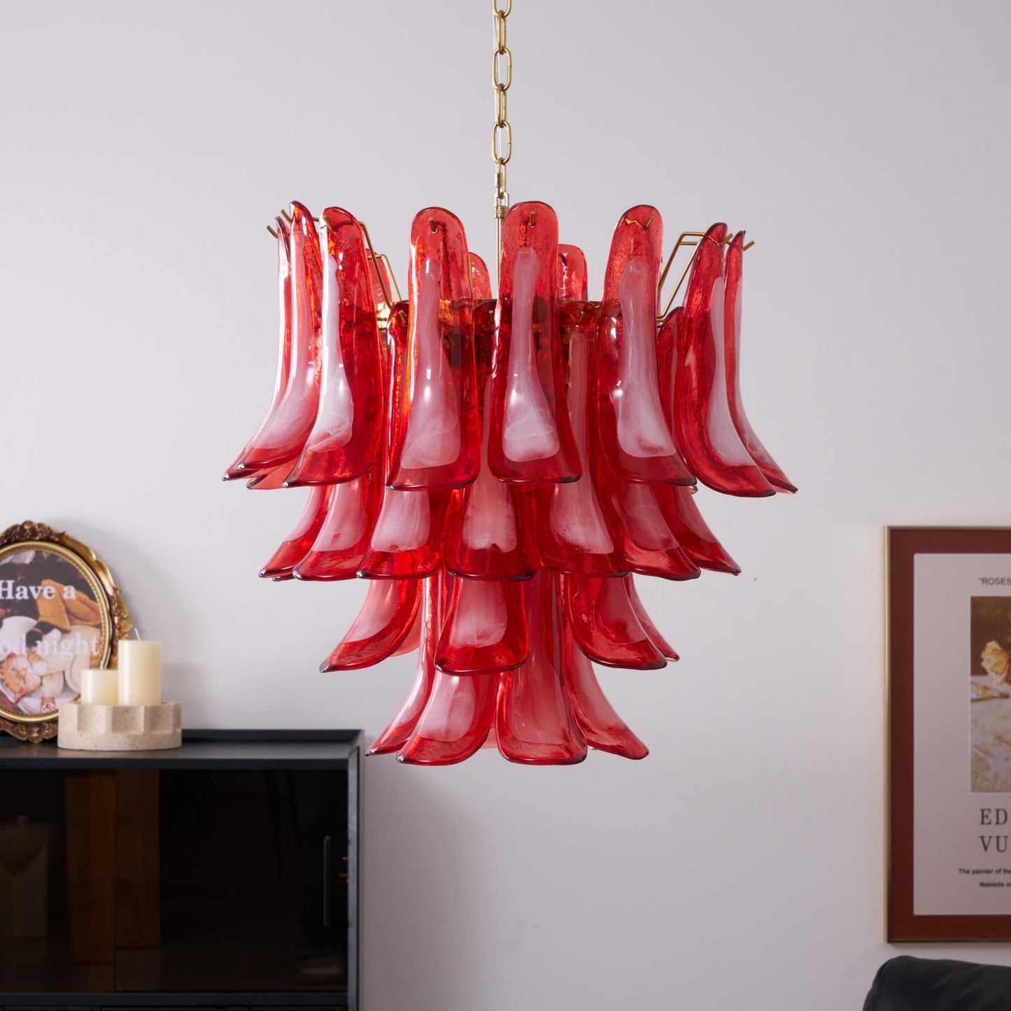 Fiametta Murano Glass Chandelier - YIOSI
