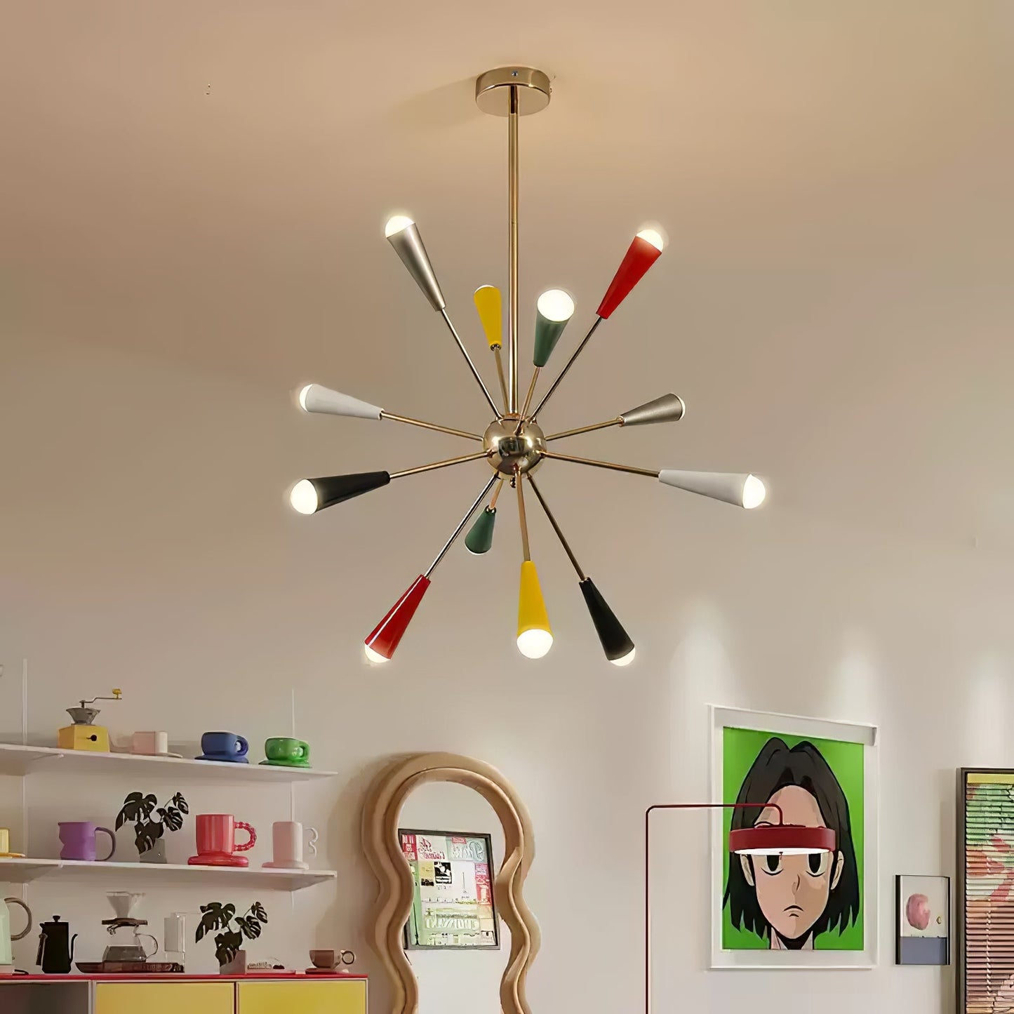 Firework Pop Chandelier - YIOSI
