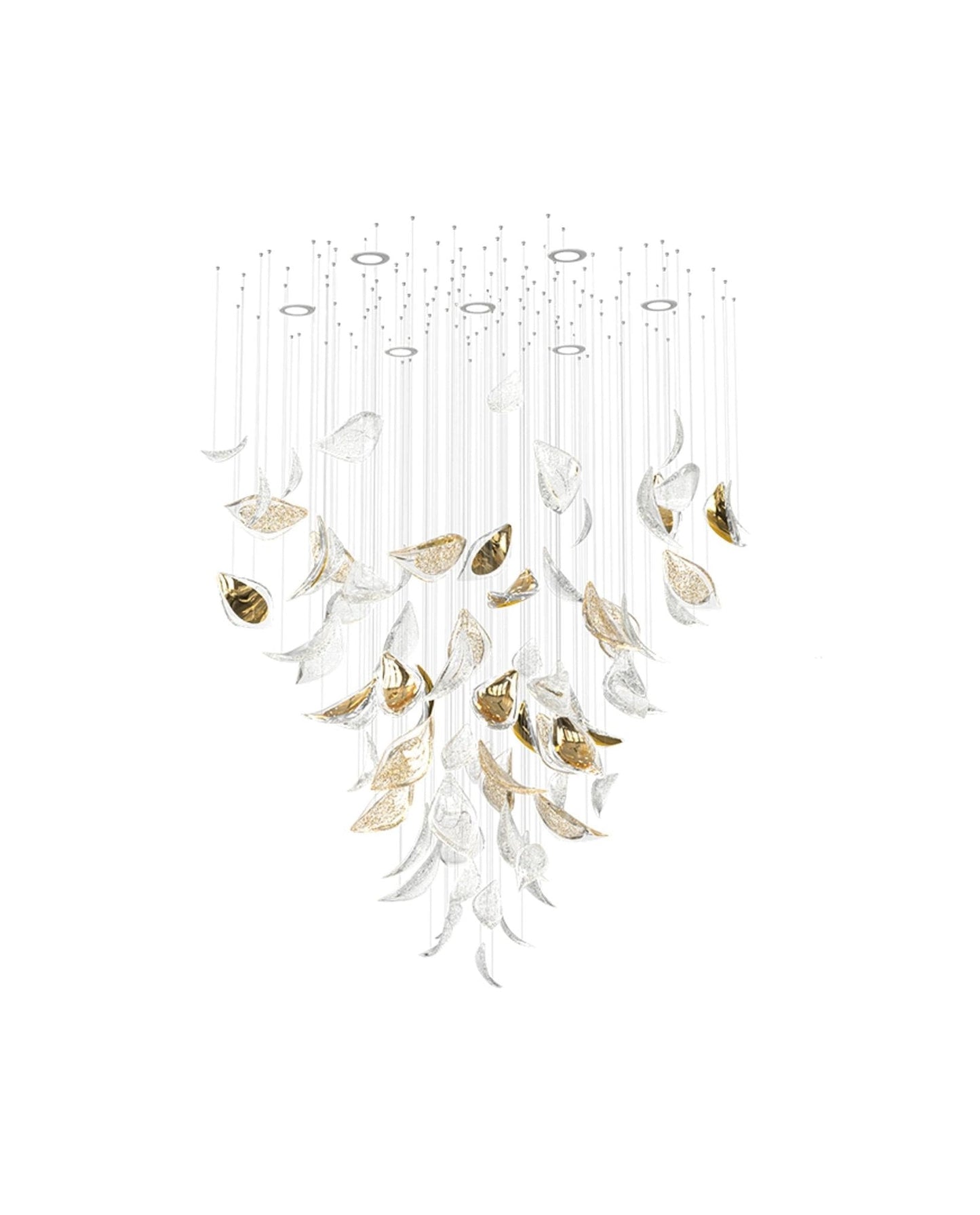 Floating Leaves Chandelier - YIOSI