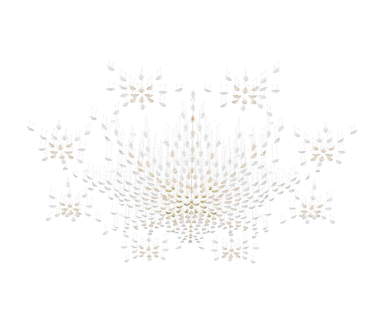 Floating Leaves Chandelier - YIOSI