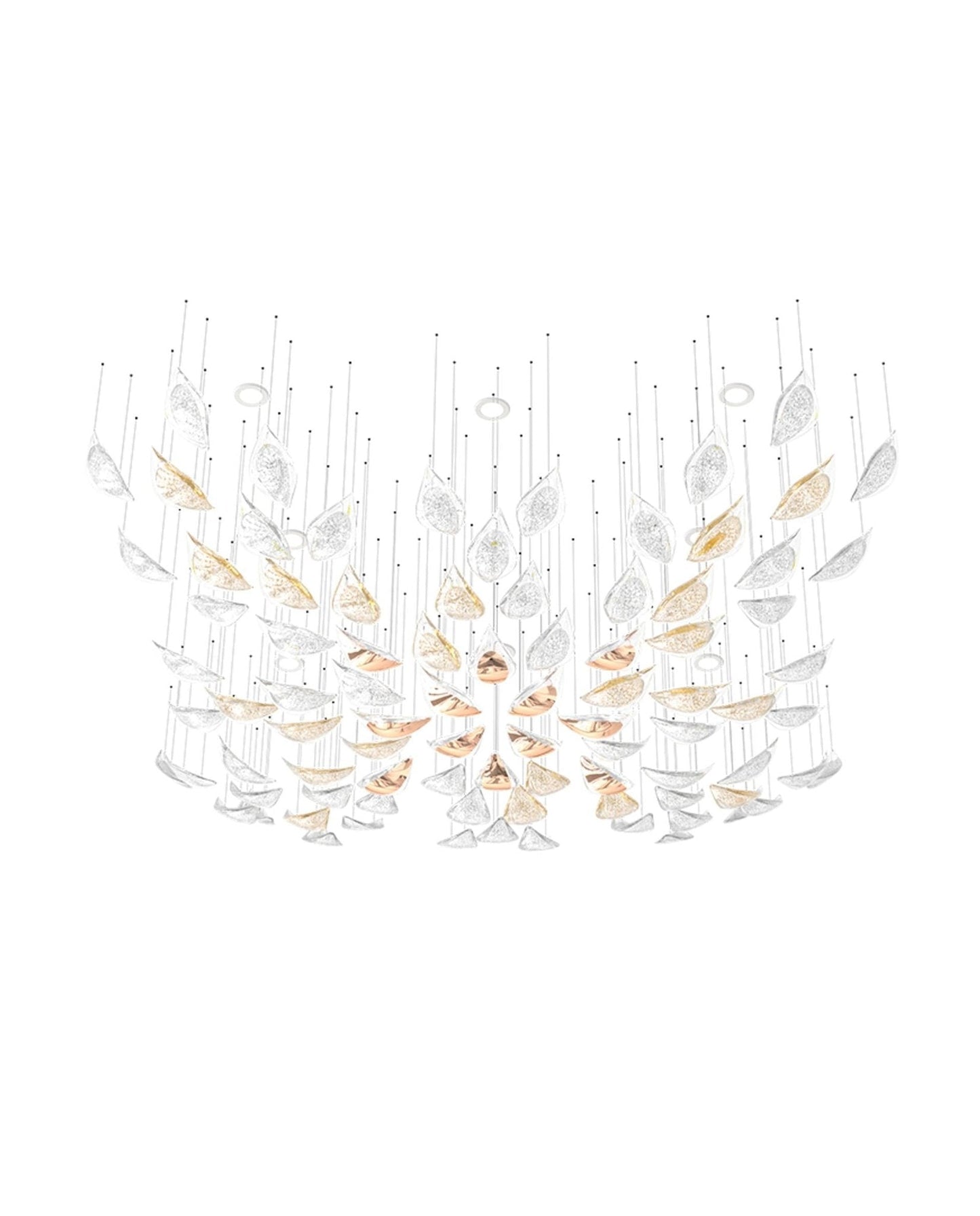 Floating Leaves Chandelier - YIOSI
