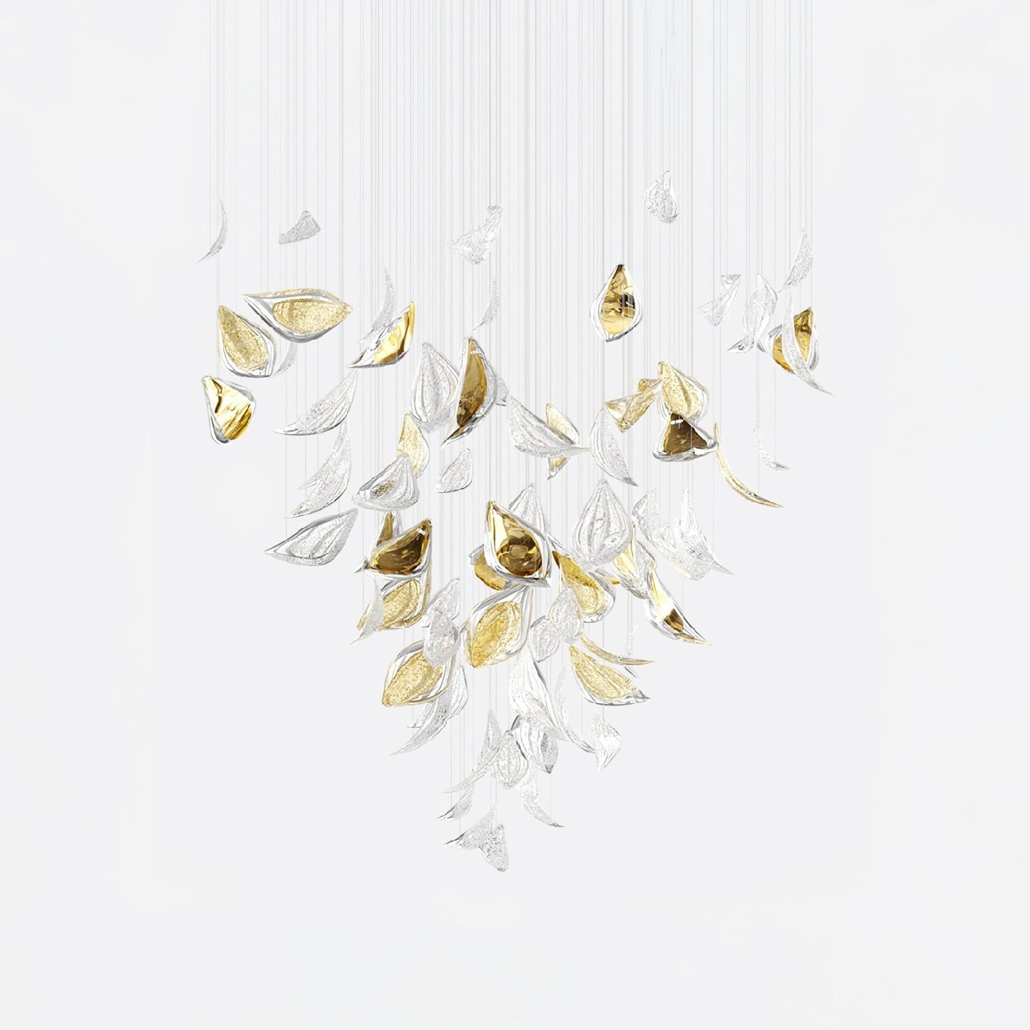 Floating Leaves Chandelier - YIOSI