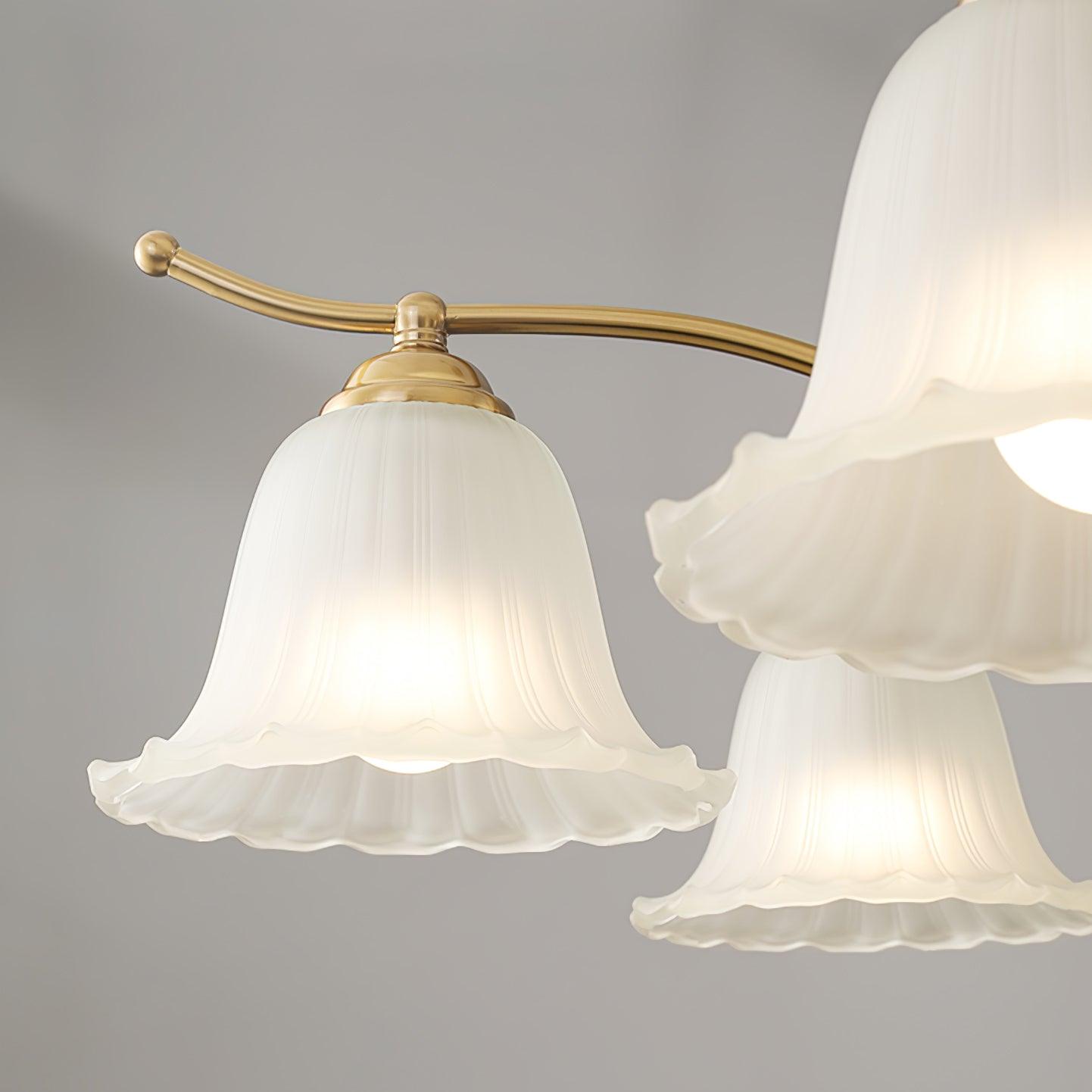 Flora Brass Chandelier - YIOSI