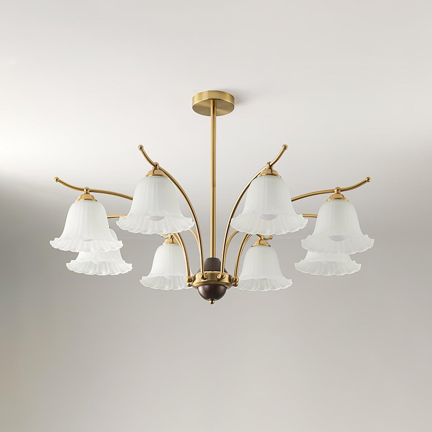 Flora Brass Chandelier - YIOSI
