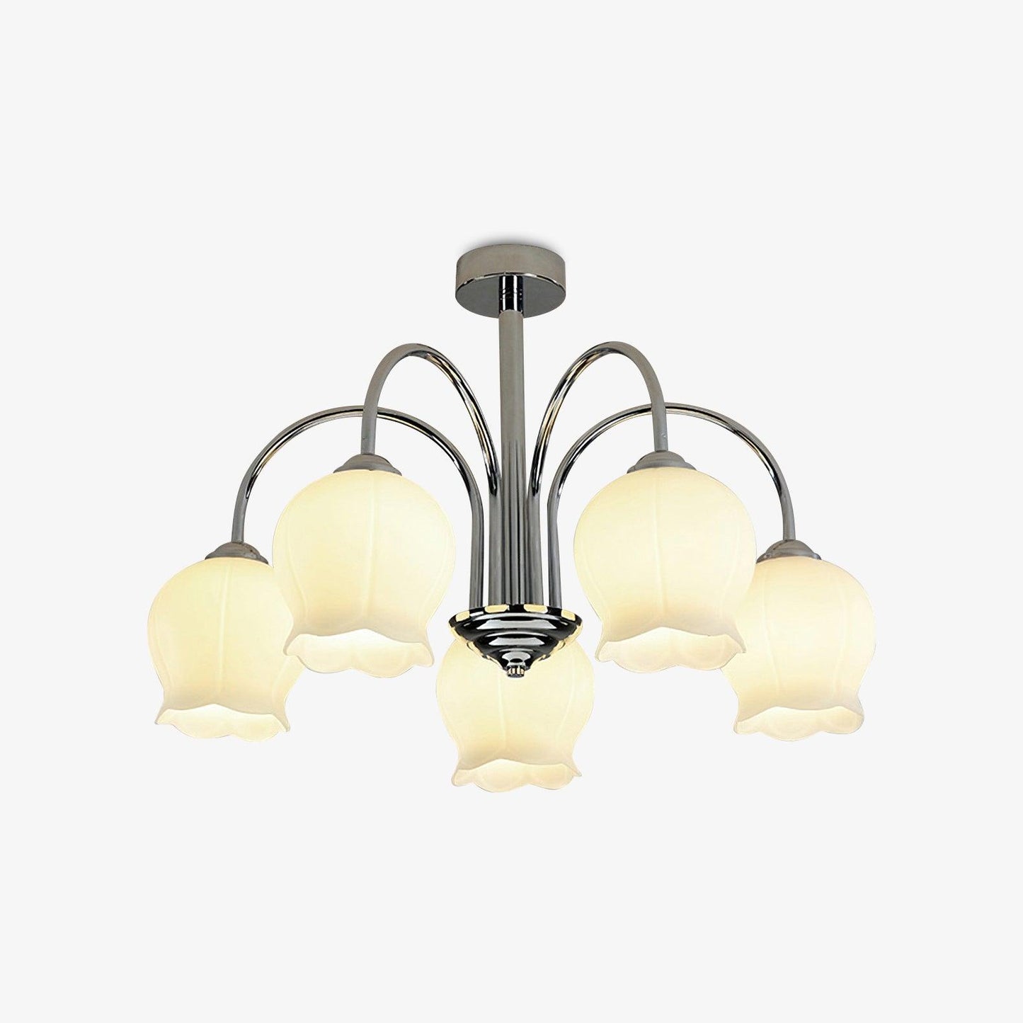 Floral Glass Chandelier - YIOSI