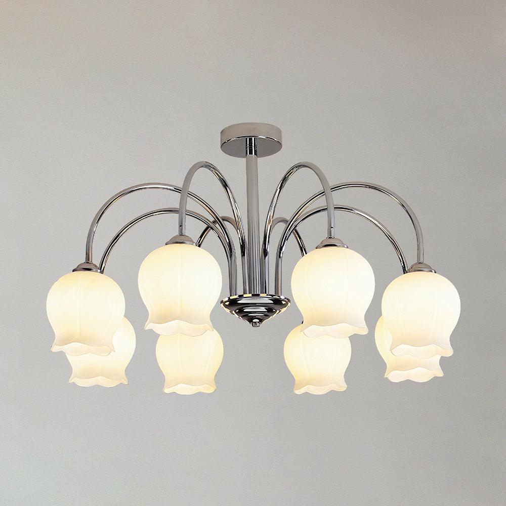 Floral Glass Chandelier - YIOSI
