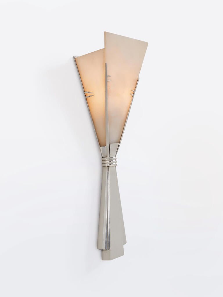 Florent Alabaster Fan Wall Sconce - YIOSI