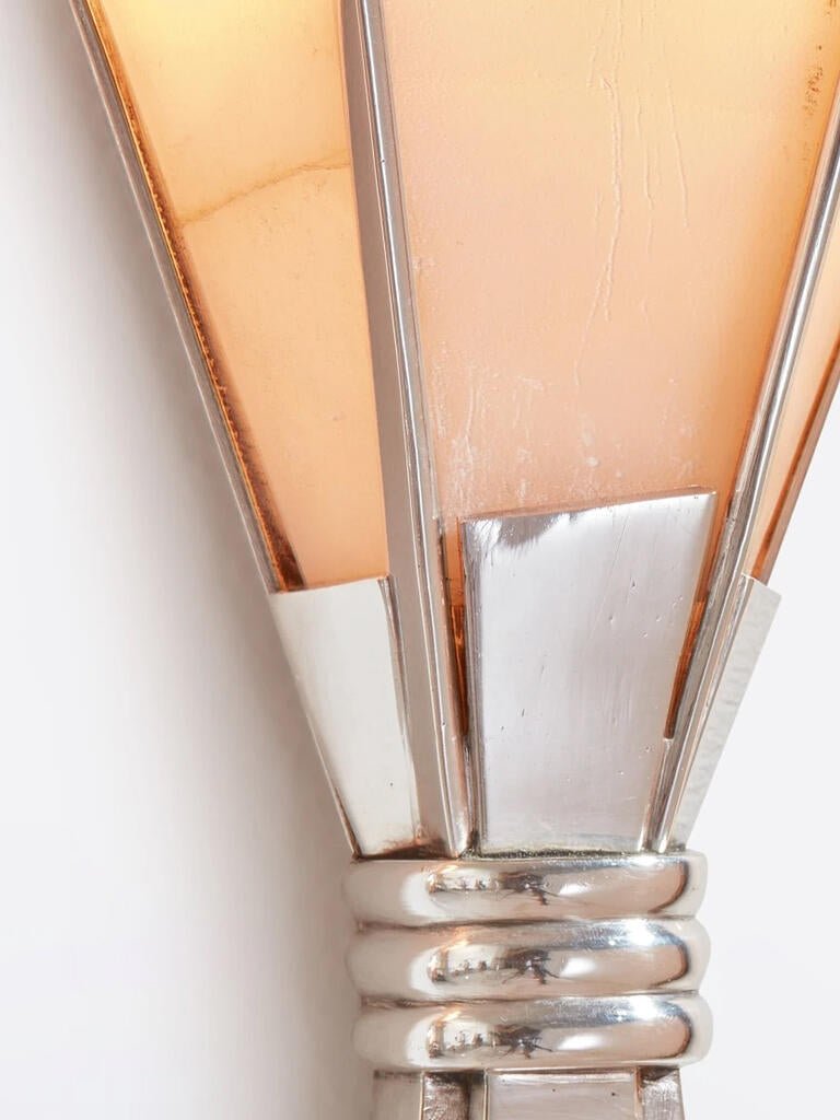 Florent Alabaster Fan Wall Sconce - YIOSI