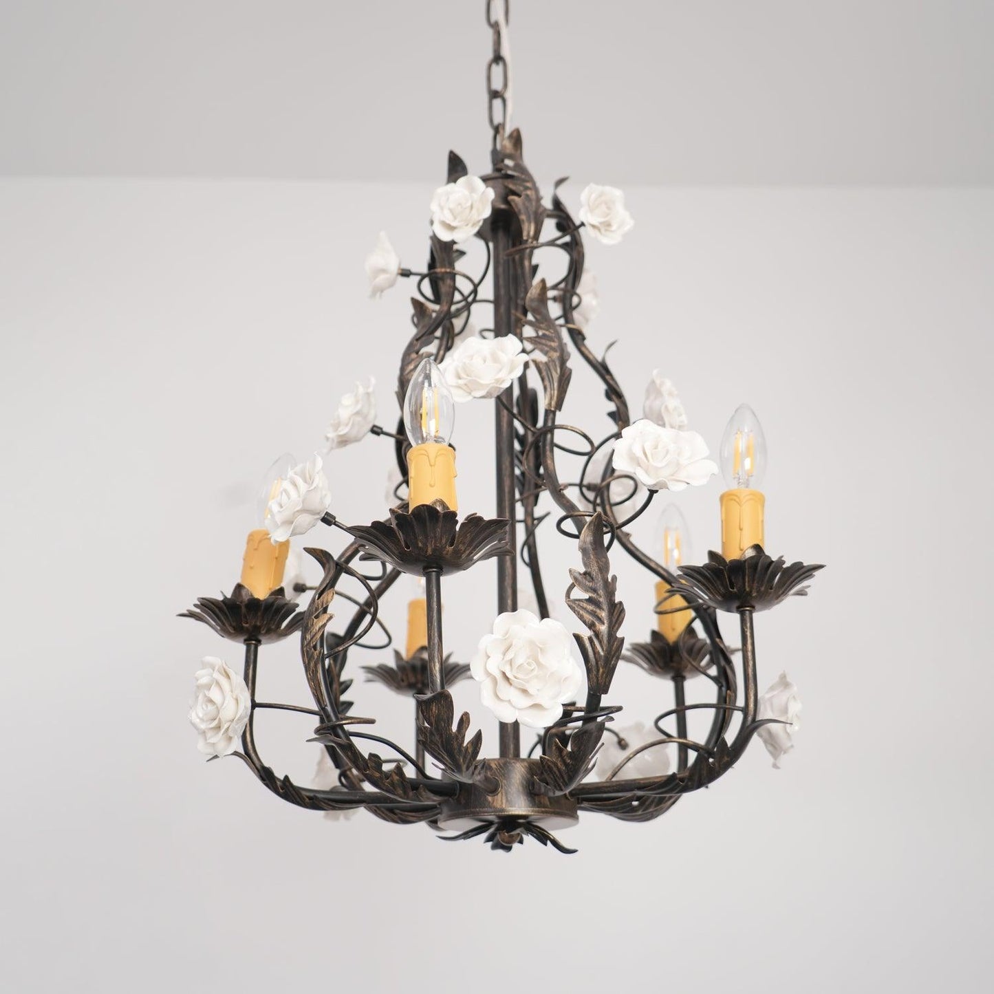 Florentine Rose Garden Chandelier - YIOSI