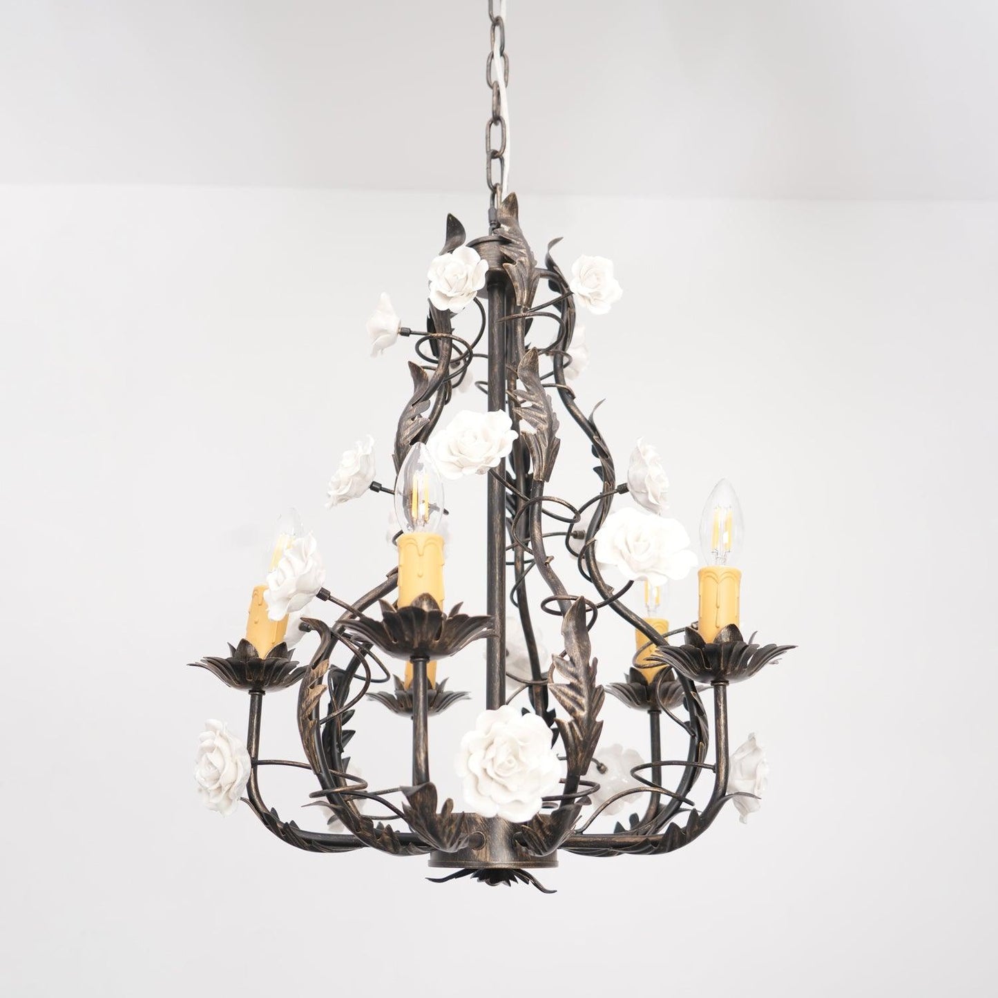 Florentine Rose Garden Chandelier - YIOSI