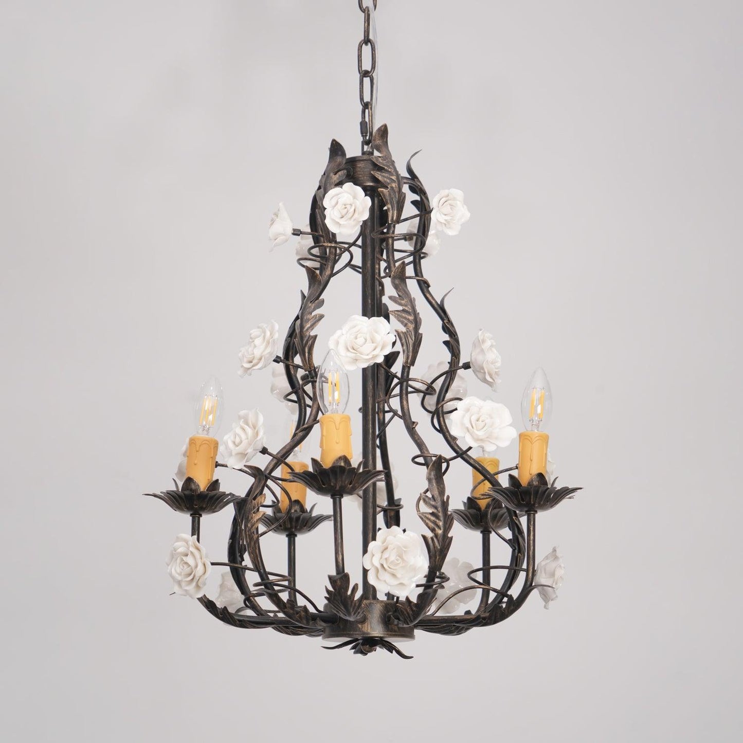Florentine Rose Garden Chandelier - YIOSI