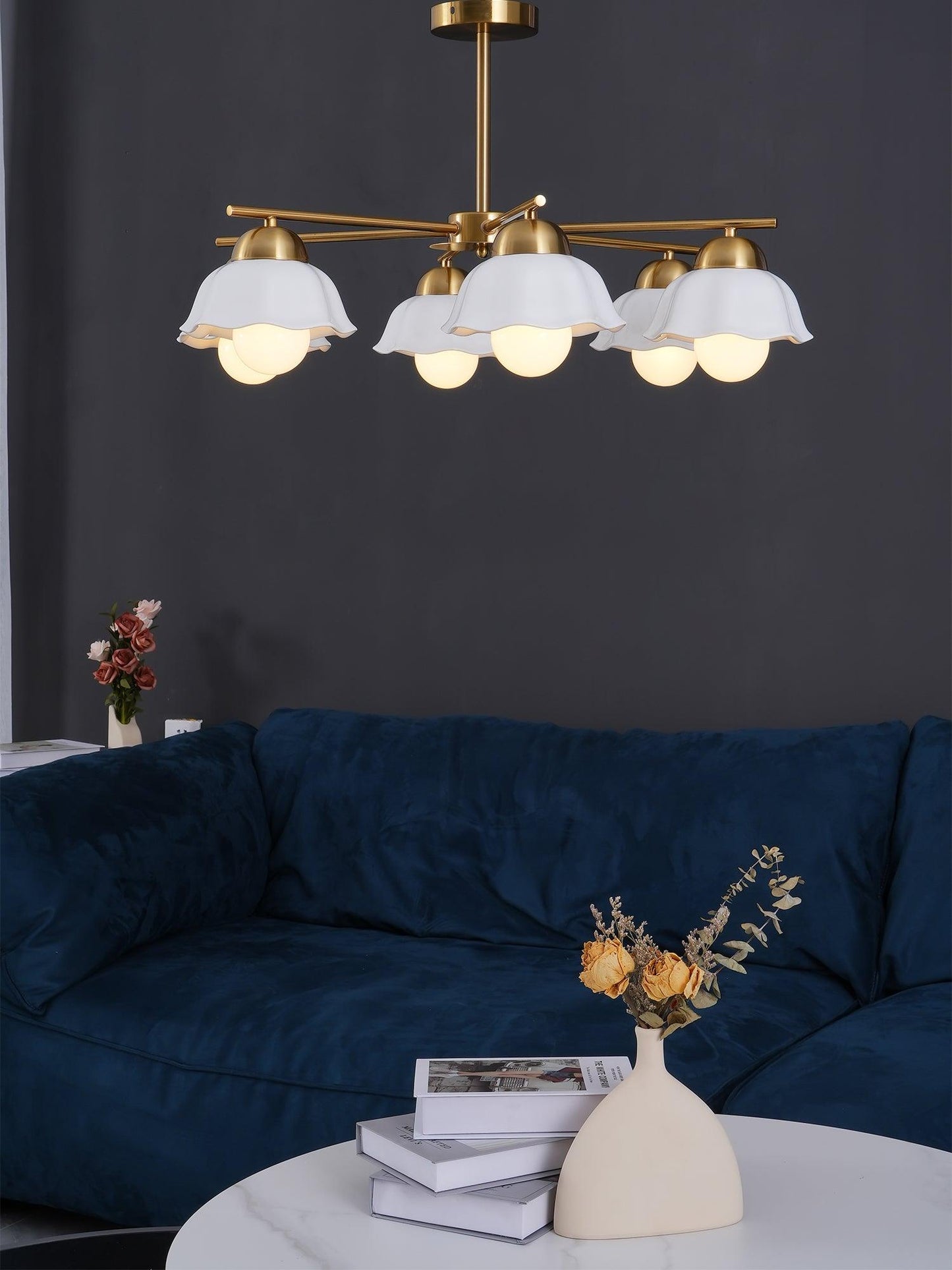 Flower Shade Chandelier - YIOSI