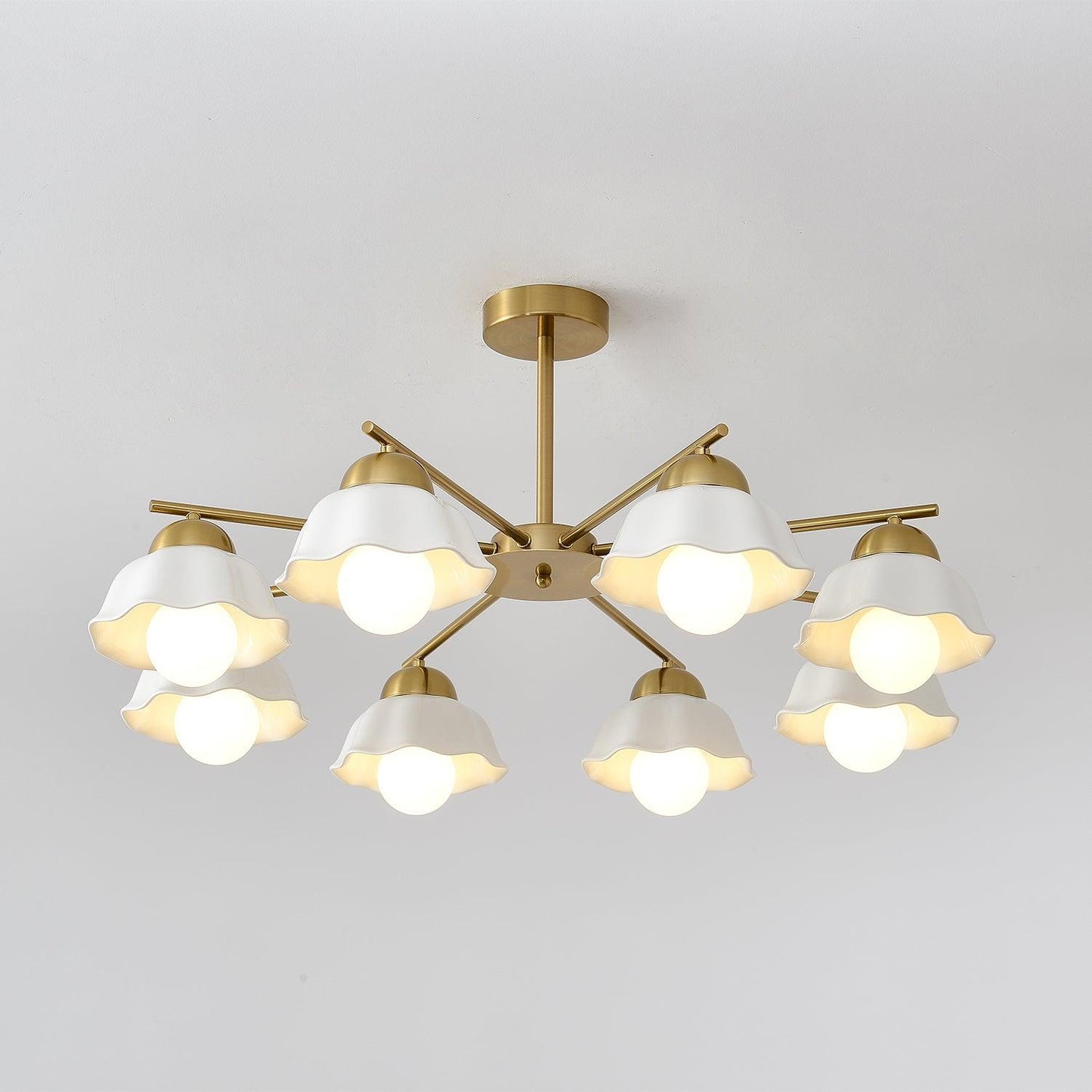 Flower Shade Chandelier - YIOSI