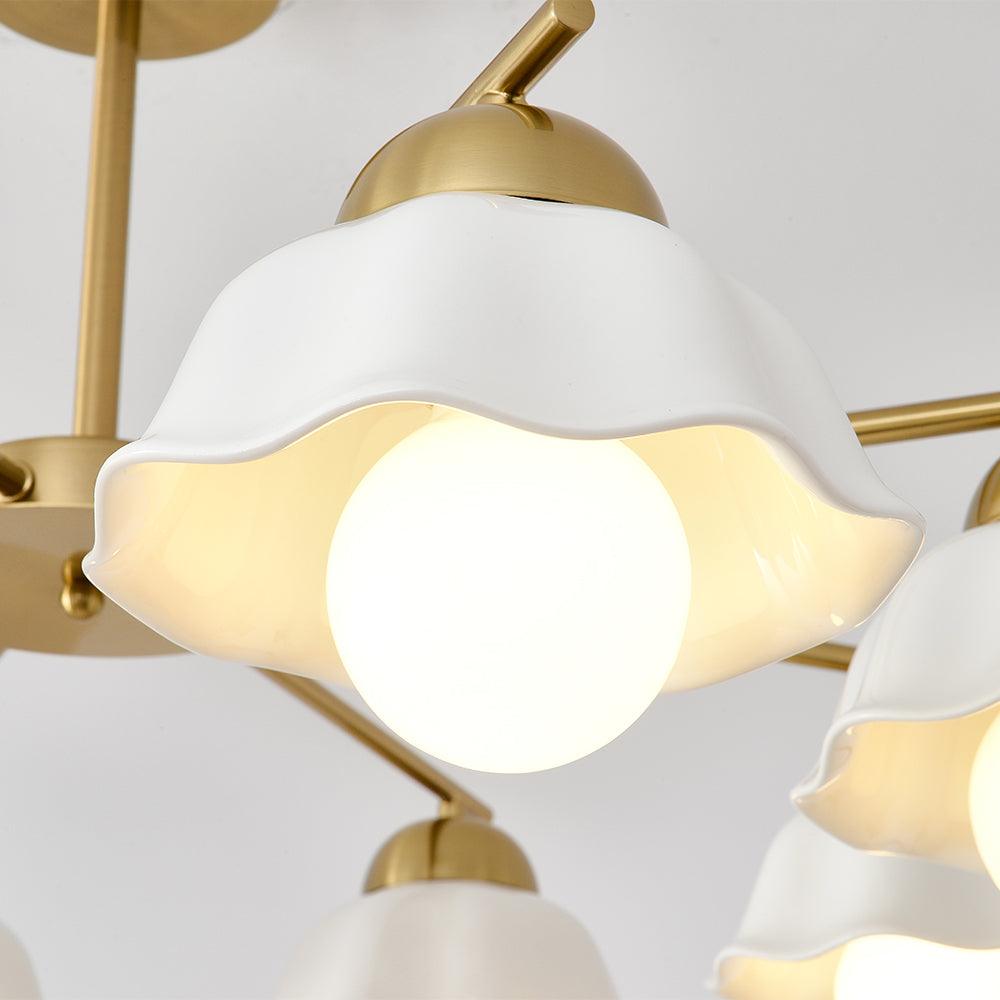 Flower Shade Chandelier - YIOSI