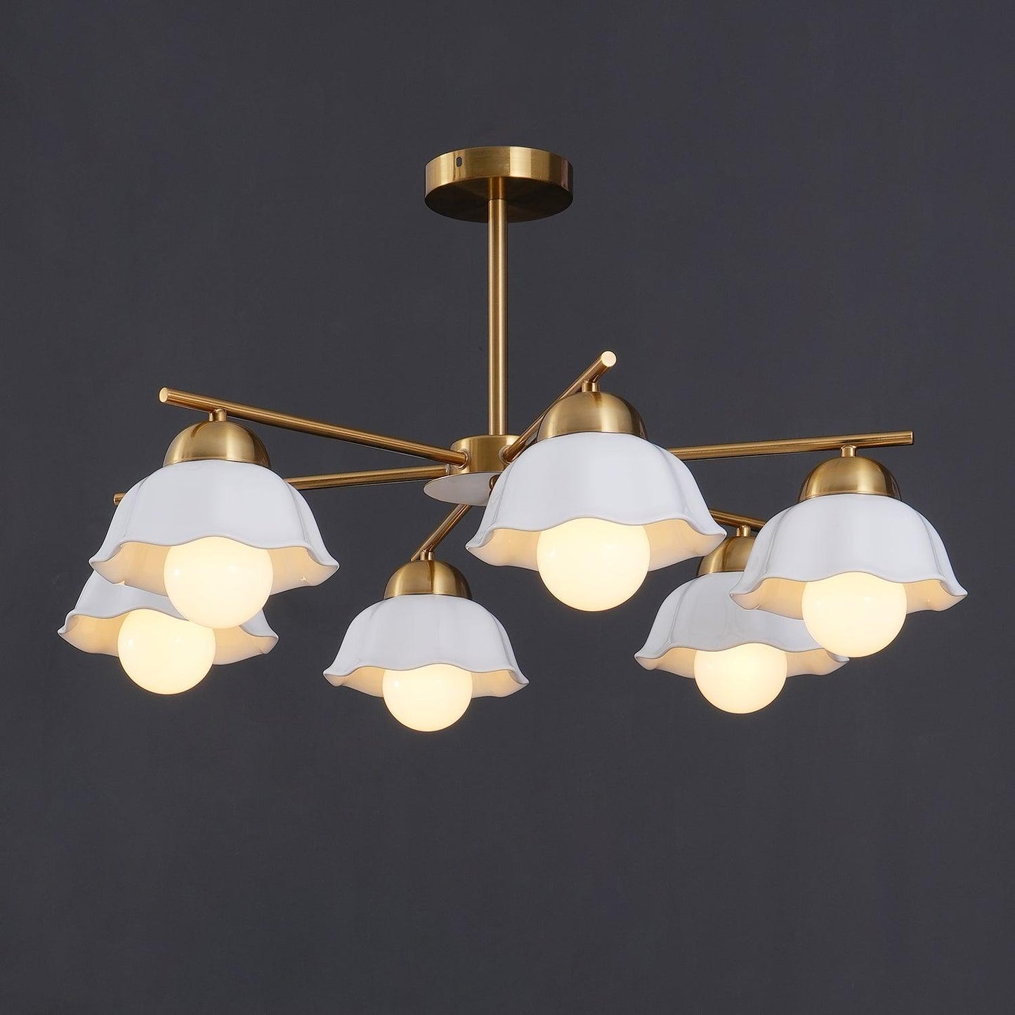 Flower Shade Chandelier - YIOSI