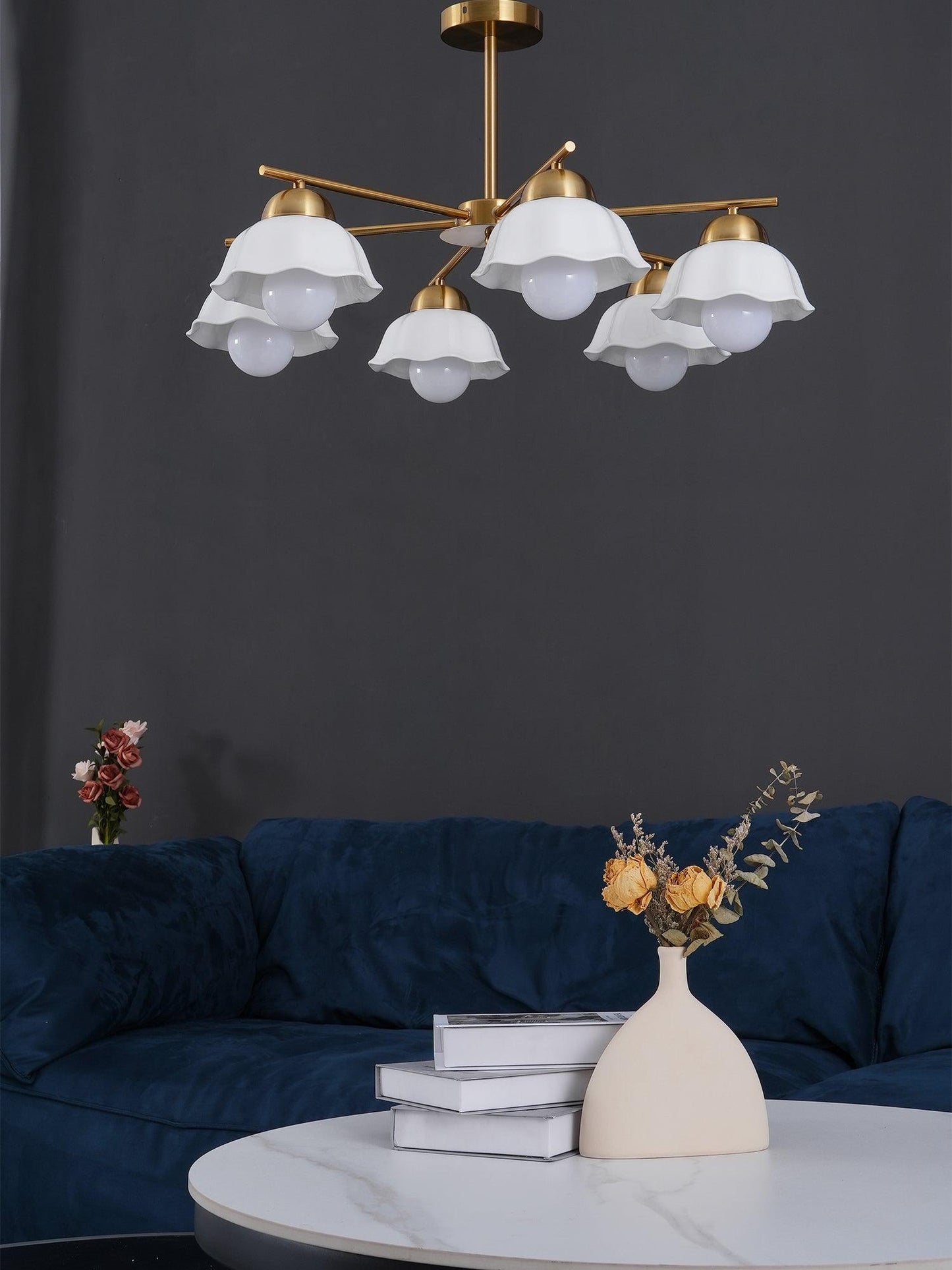 Flower Shade Chandelier - YIOSI