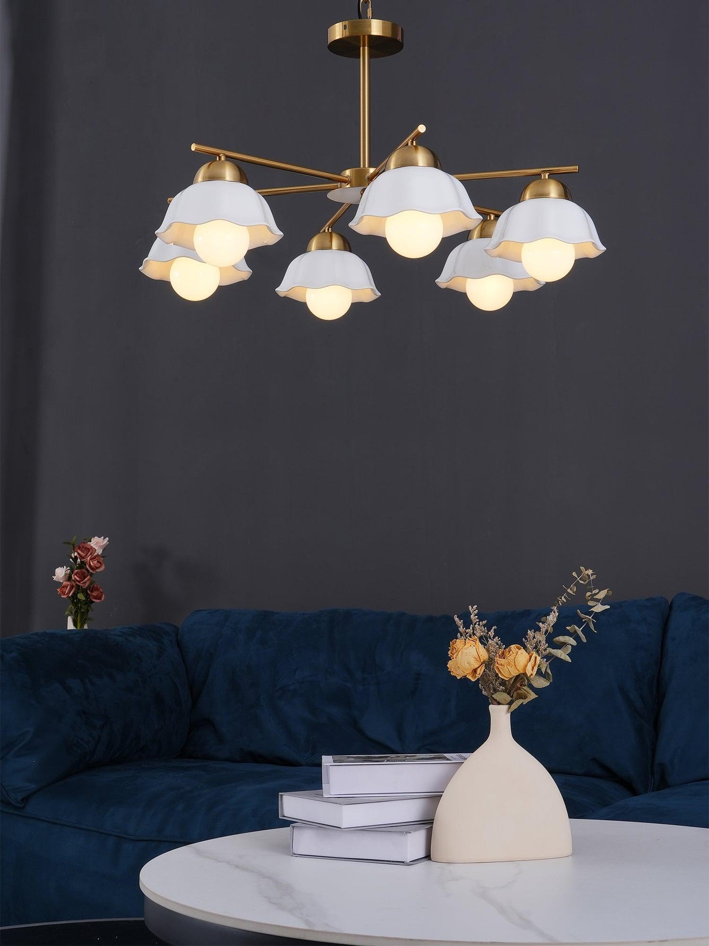 Flower Shade Chandelier - YIOSI