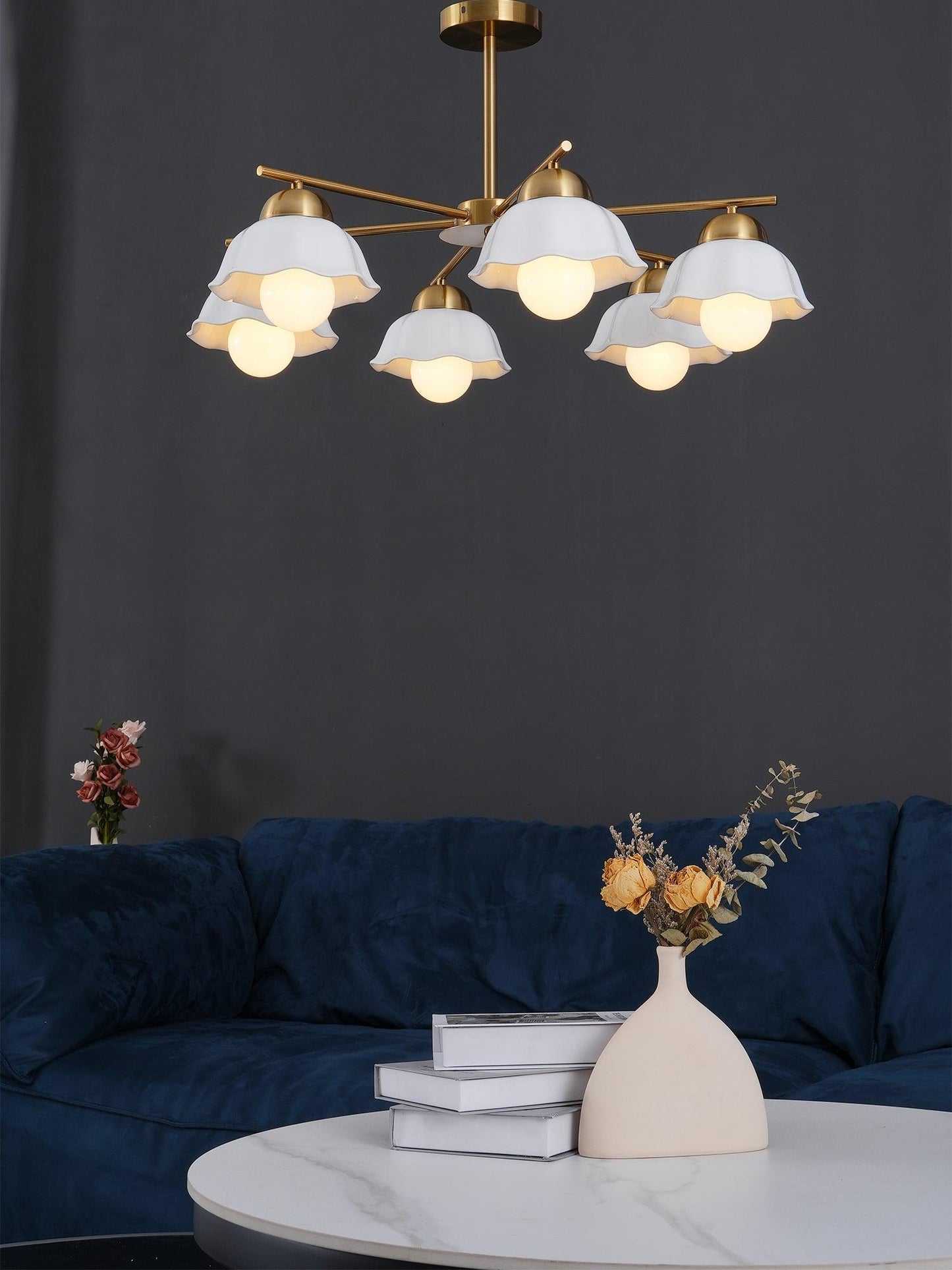 Flower Shade Chandelier - YIOSI