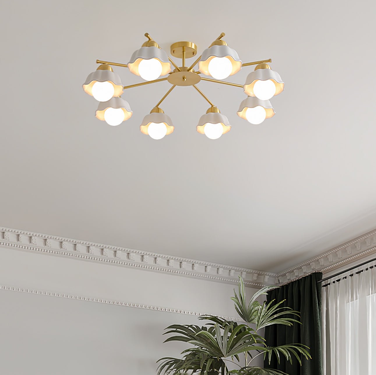 Flower Shade Chandelier - YIOSI