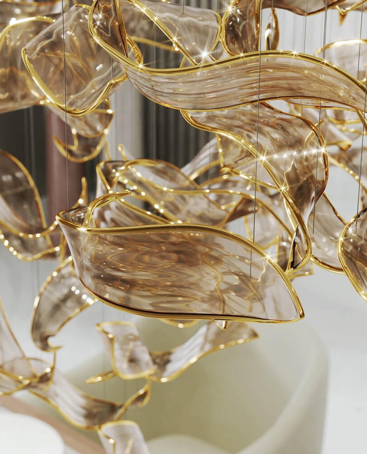 Fluttering Leaves Chandelier - YIOSI