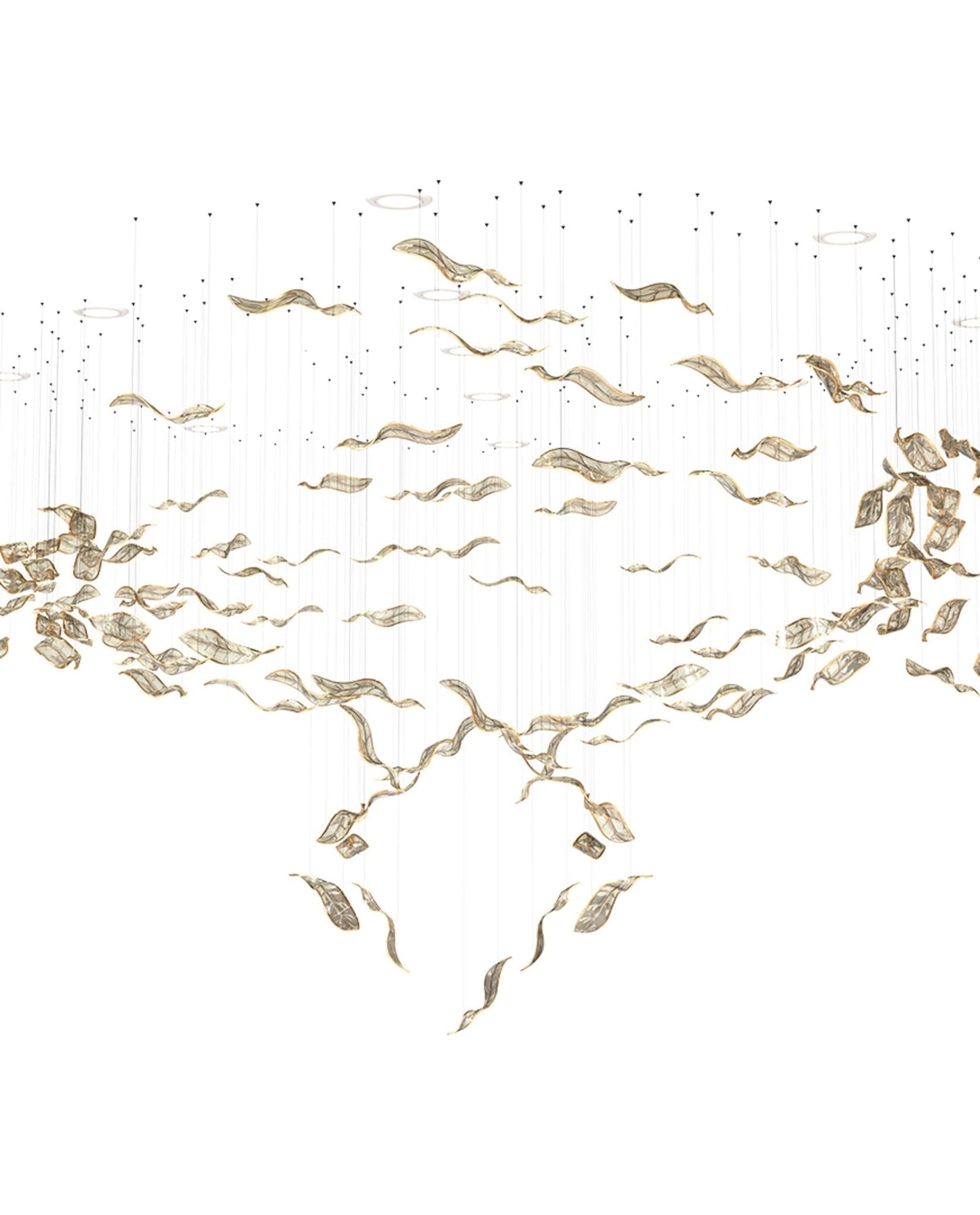 Fluttering Leaves Chandelier - YIOSI