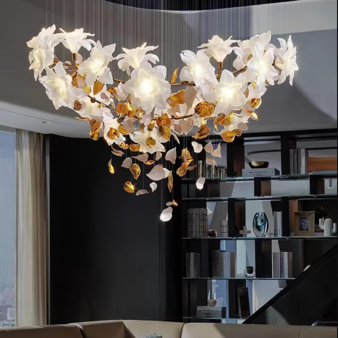Flying Flowers Fluttering Chandelier - YIOSI