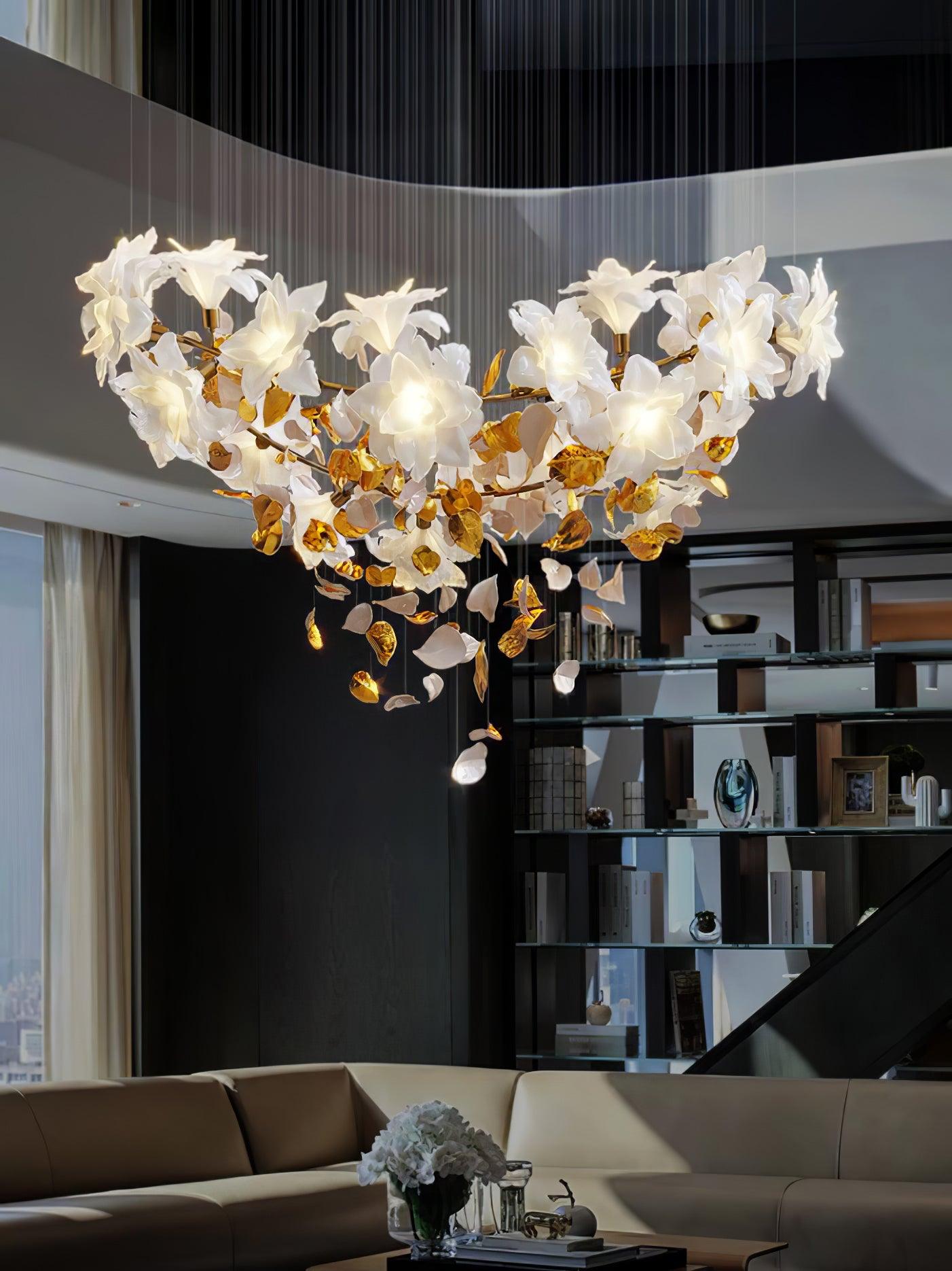 Flying Flowers Fluttering Chandelier - YIOSI
