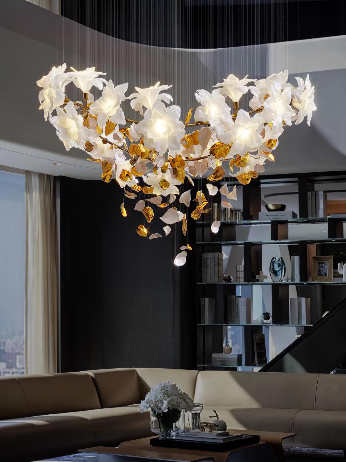 Flying Flowers Fluttering Chandelier - YIOSI