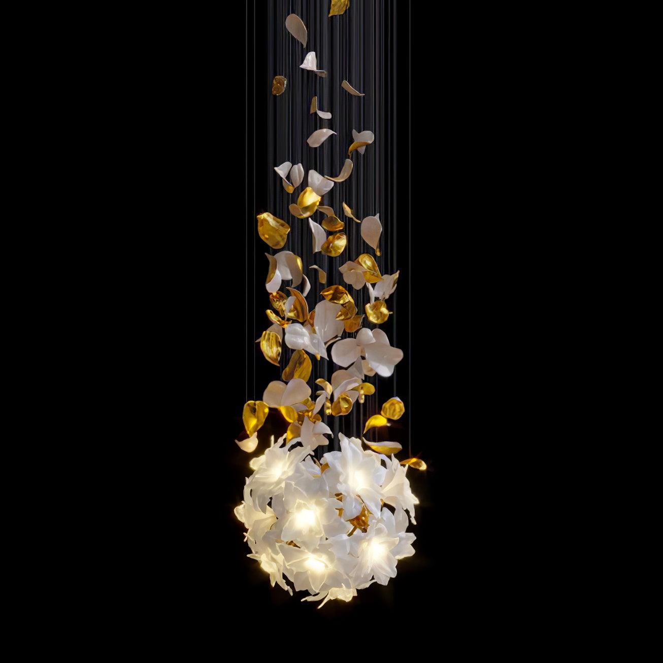Flying Flowers Fluttering Chandelier - YIOSI