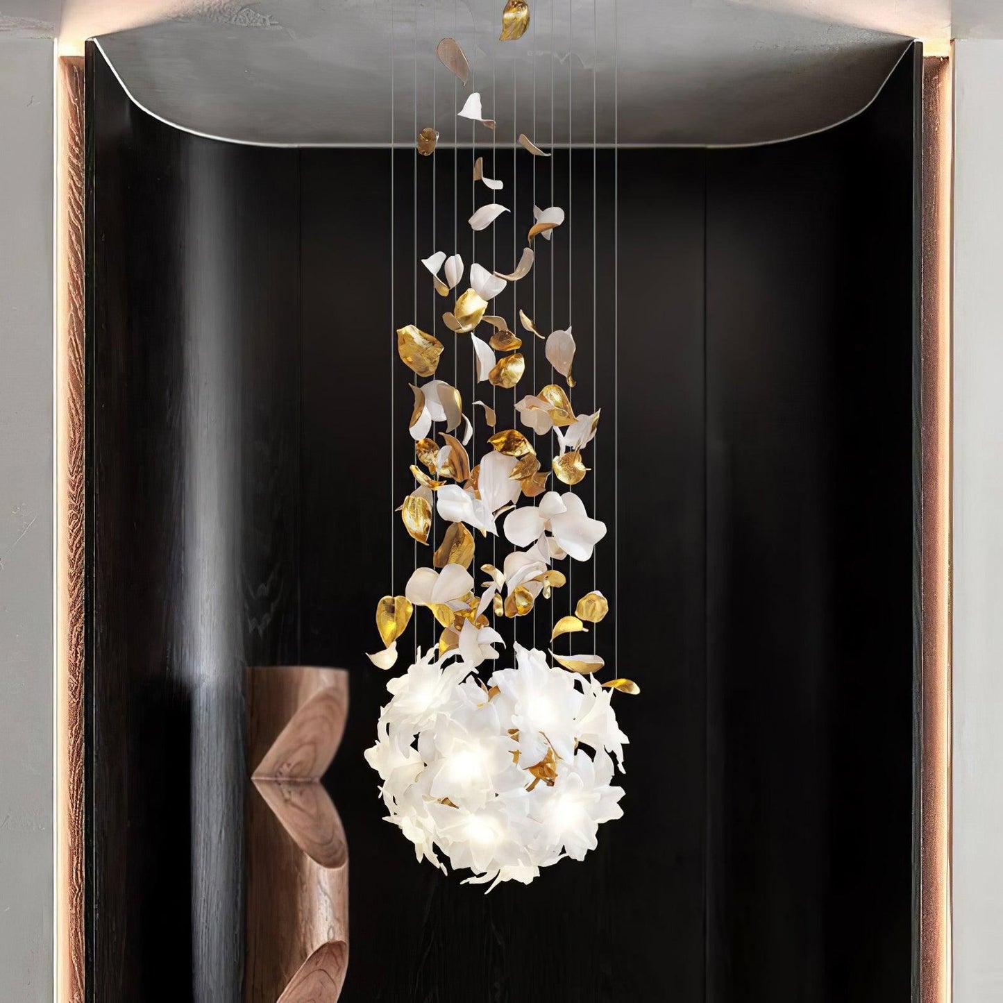 Flying Flowers Fluttering Chandelier - YIOSI