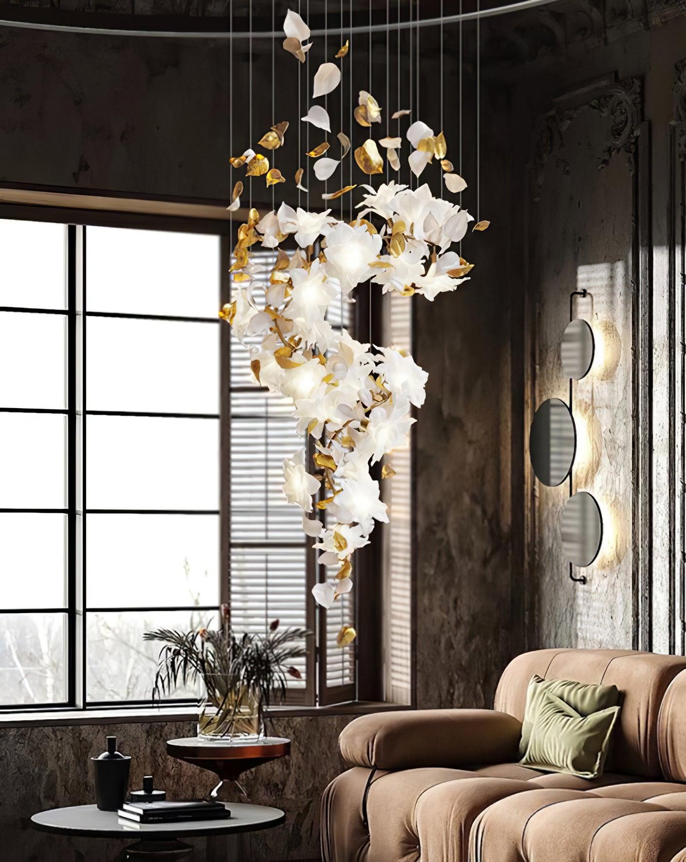 Flying Flowers Fluttering Chandelier - YIOSI