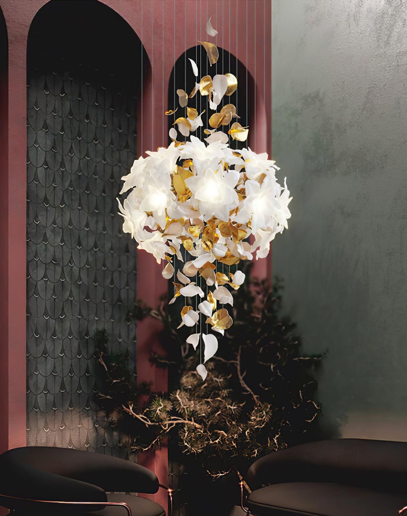 Flying Flowers Fluttering Chandelier - YIOSI