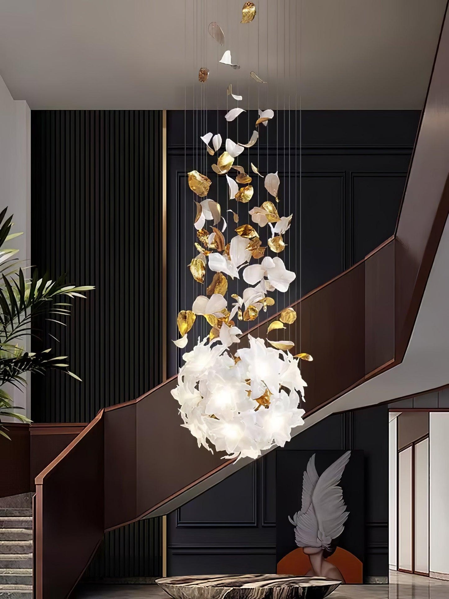 Flying Flowers Fluttering Chandelier - YIOSI