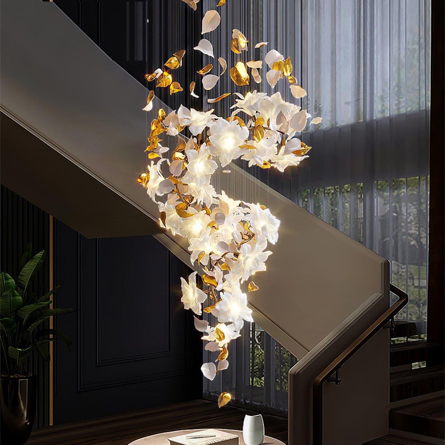 Flying Flowers Fluttering Chandelier - YIOSI