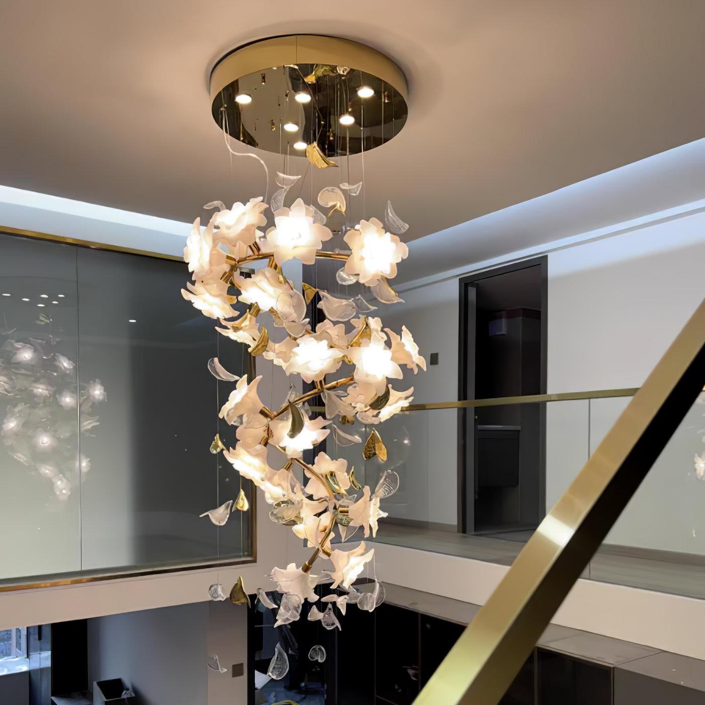 Flying Flowers Fluttering Chandelier - YIOSI