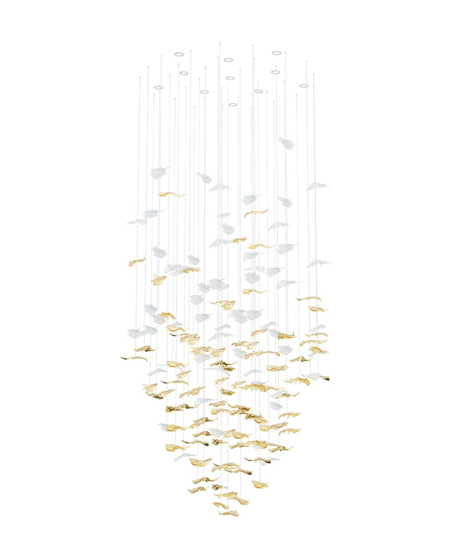 Flying Leaves Chandelier - YIOSI