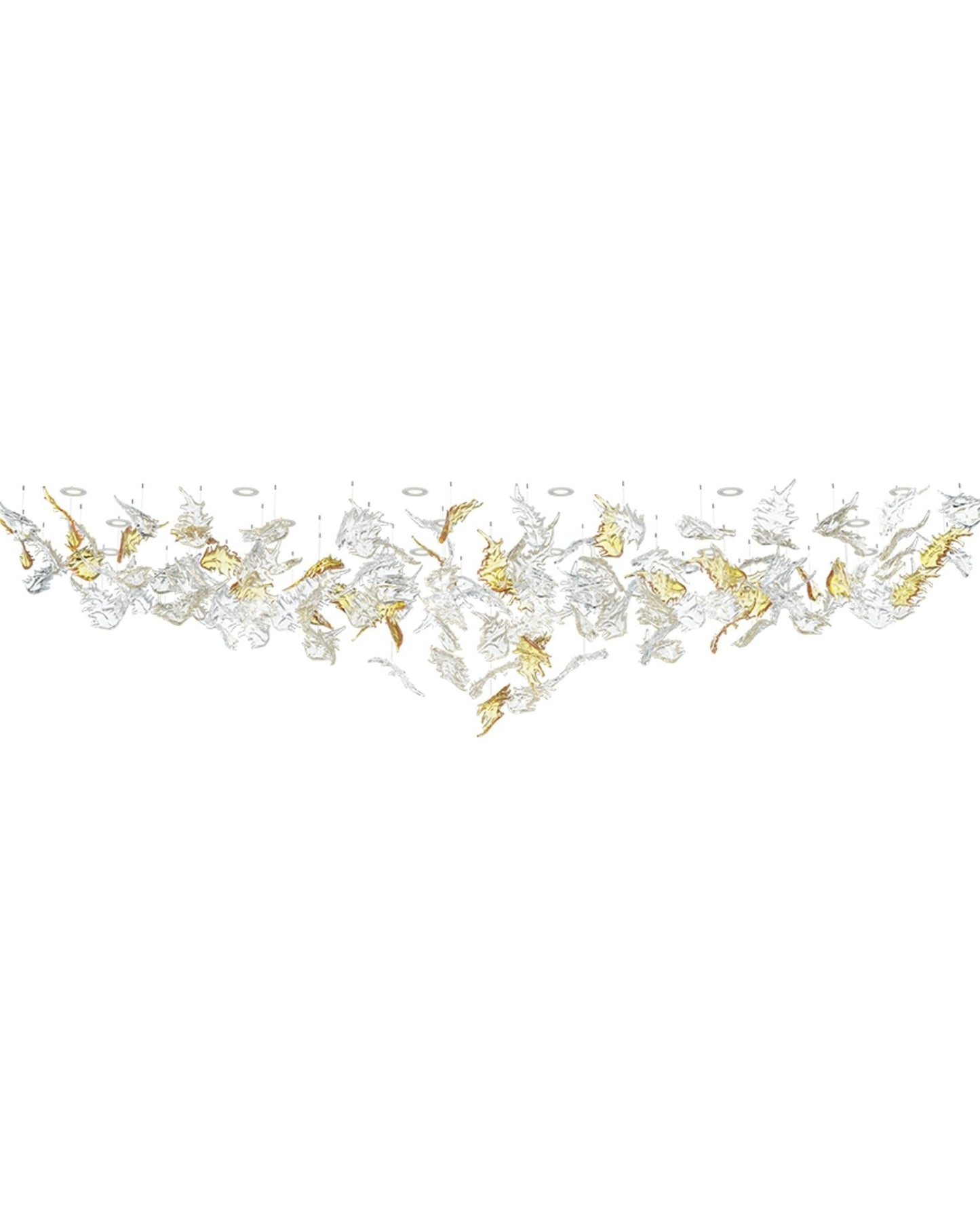 Flying Leaves Chandelier - YIOSI