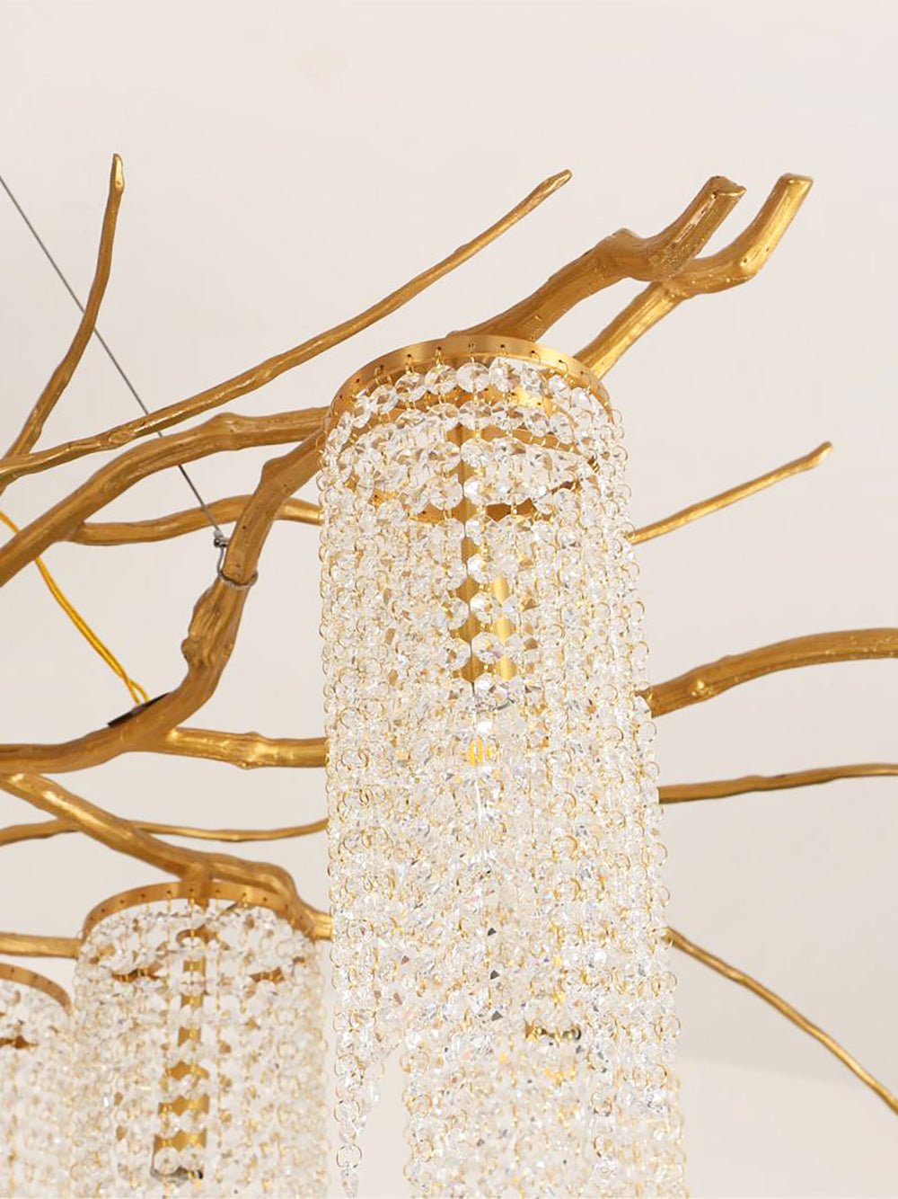 Forest Dawn Brass Chandelier - YIOSI