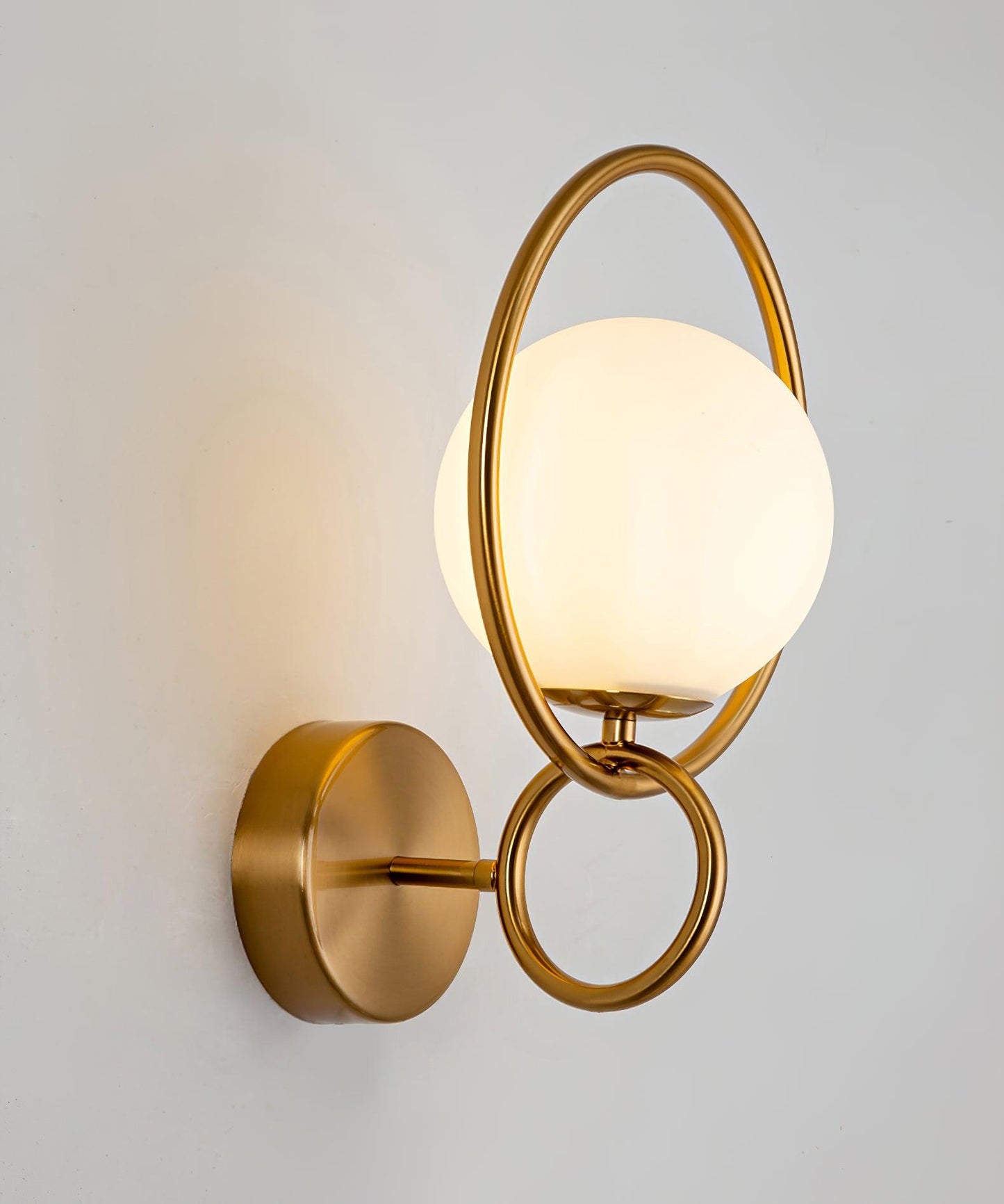 Fort Halo Gold Wall Light - YIOSI