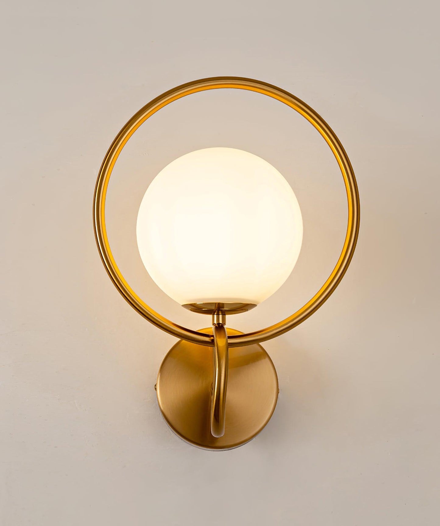 Fort Halo Gold Wall Light - YIOSI