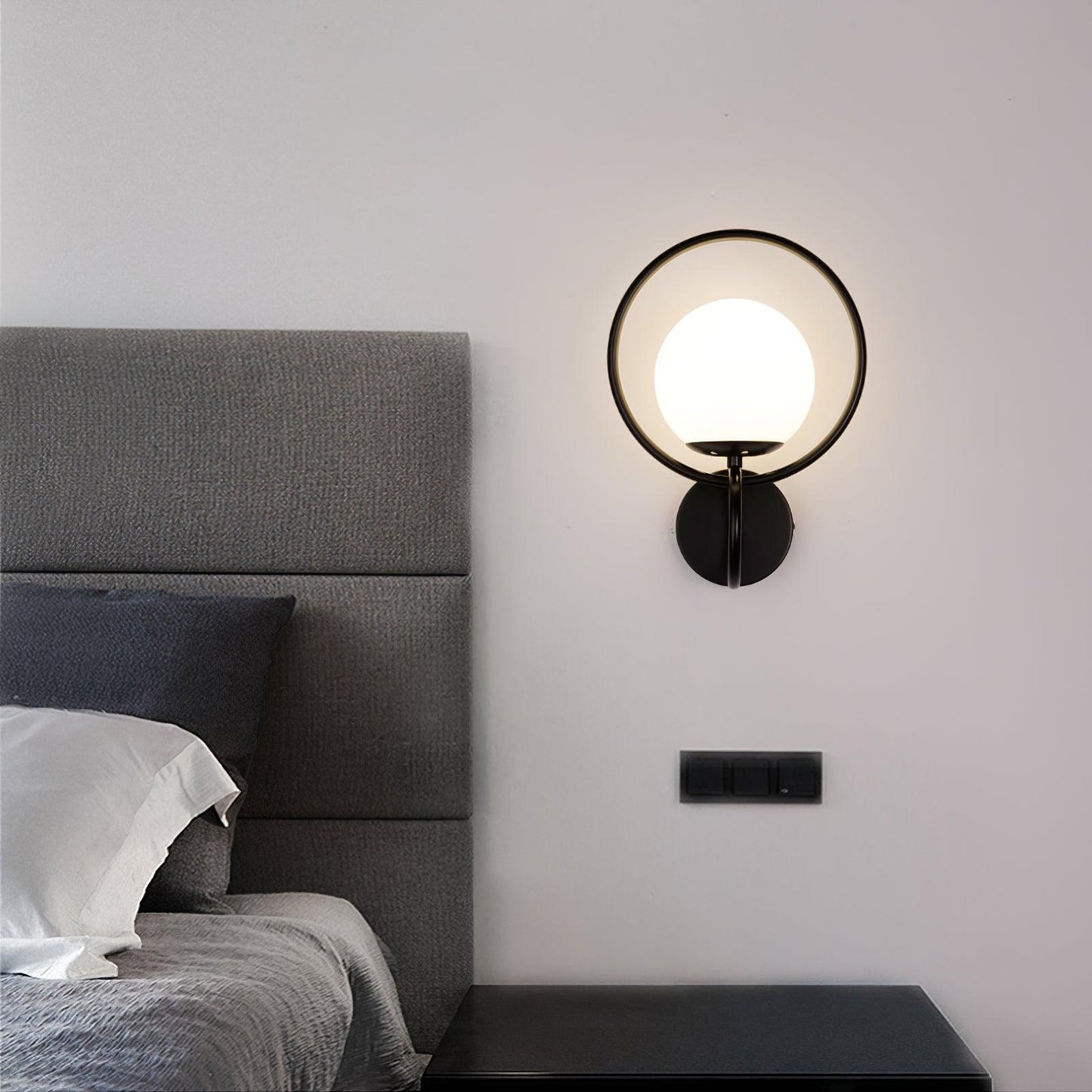 Fort Halo Gold Wall Light - YIOSI