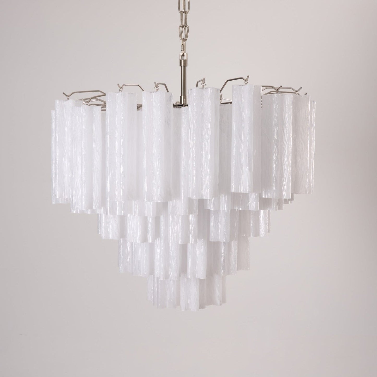 Frosted Murano Cascade Chandelier - YIOSI