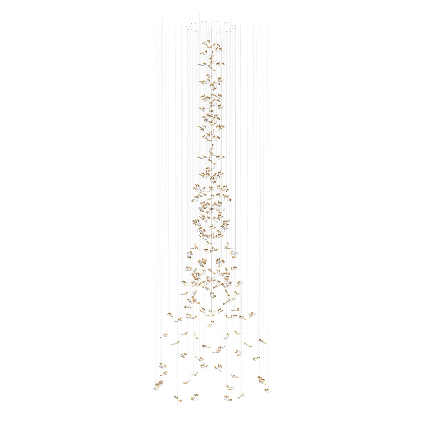 Frosted Petals Frozen Chandelier - YIOSI